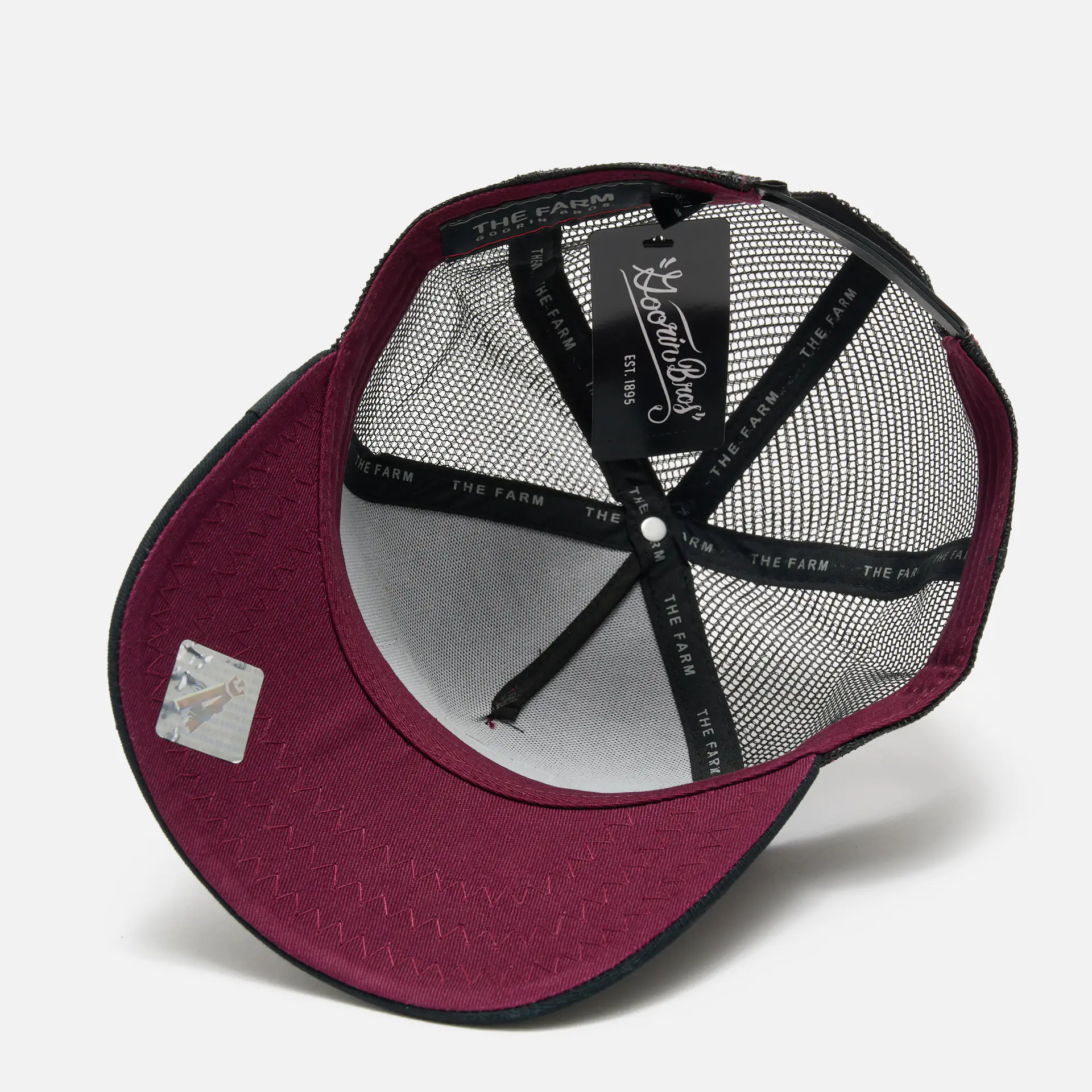 Goorin Bros The Boss Trucker Cap Wine