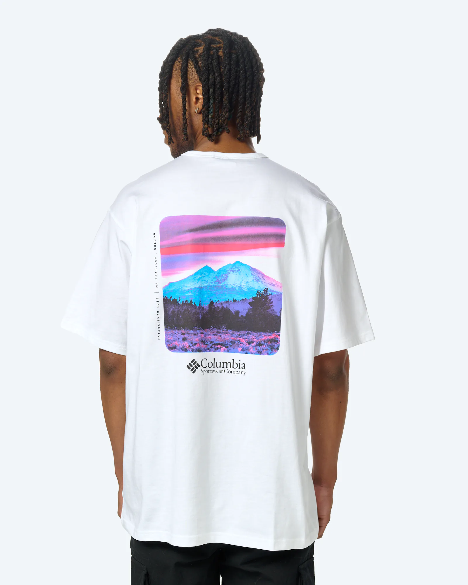 Columbia CSC™ Heavyweight Back Graphic T-Shirt White/Photorea