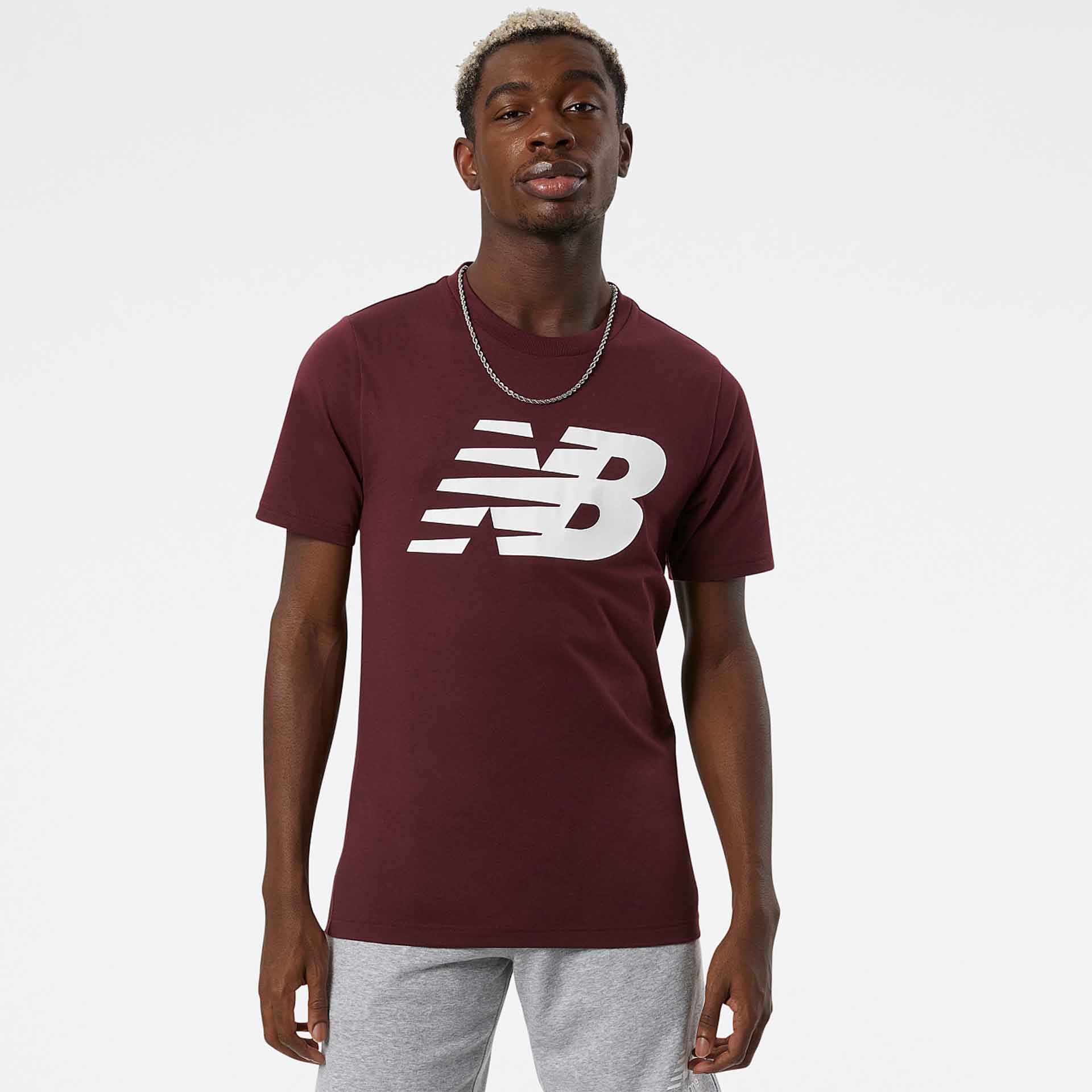 New Balance Classic NB T-Shirt Burgundy