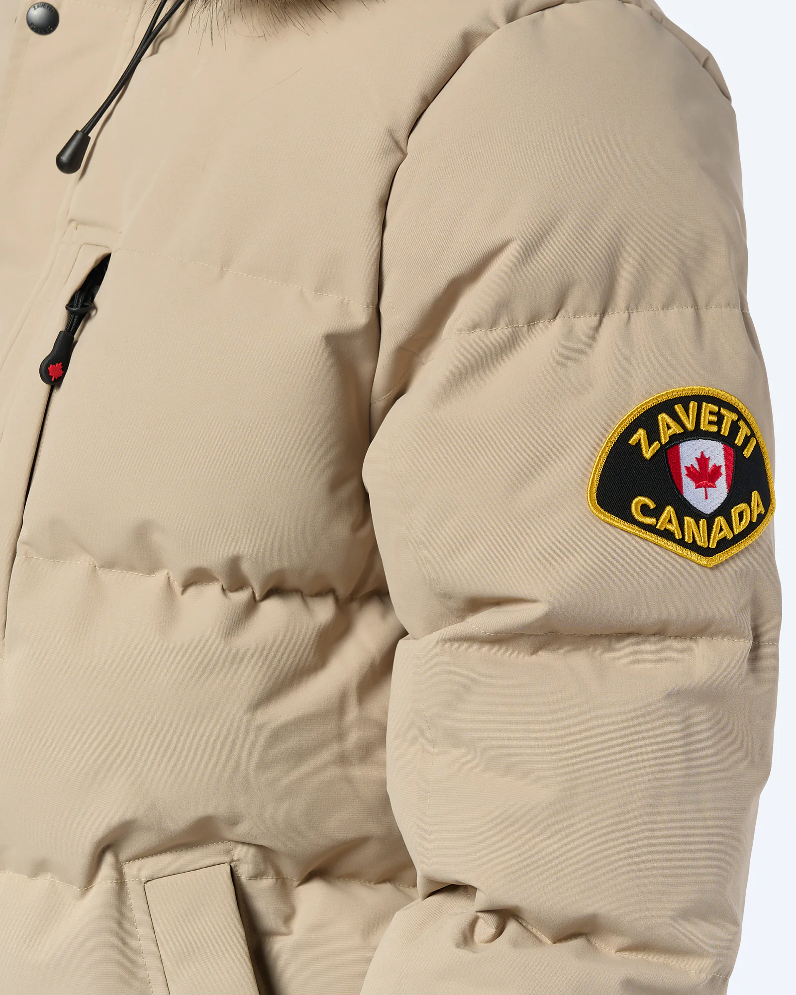Zavetti Canada Oshawa 2.0 Puffer Parka Jacket Pure Cashmere