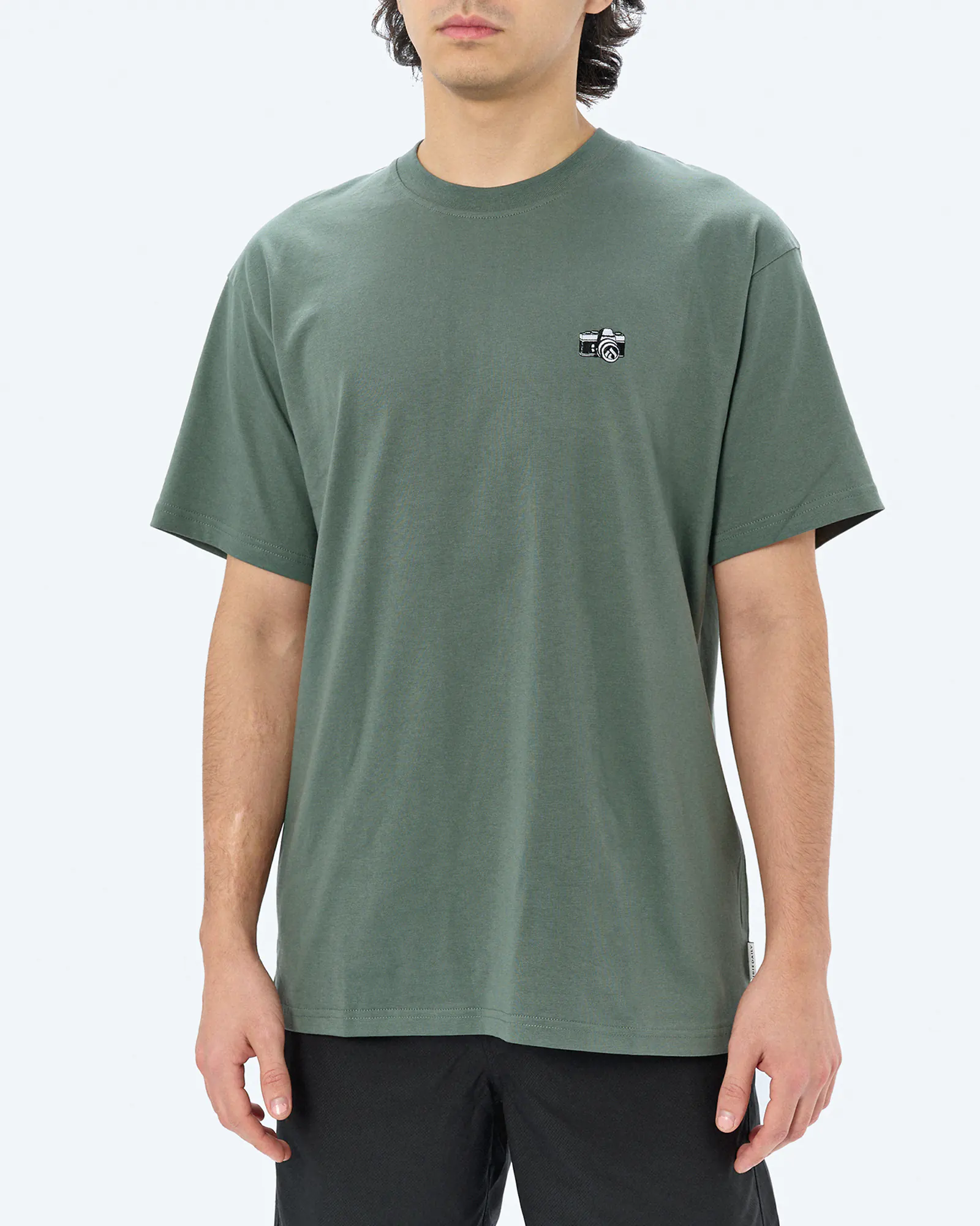 Iriedaily Spiegelreflex T-Shirt Jungle Green  Iriedaily Spiegelreflex T-Shirt Jungle Green