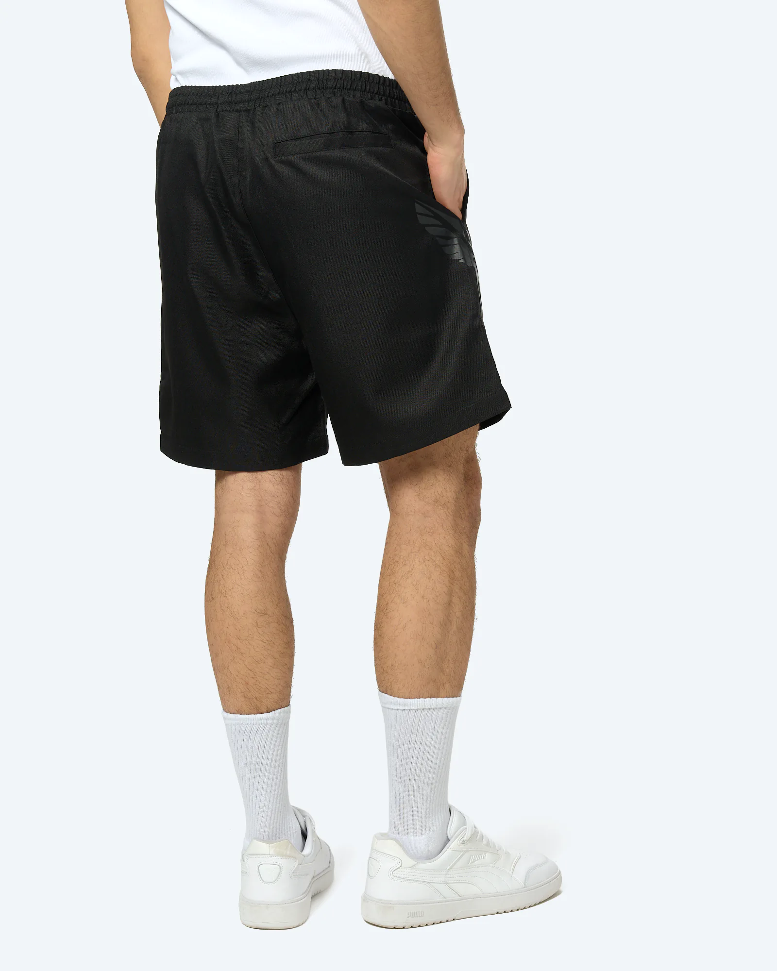 Colucci Tech Logo Shorts Black