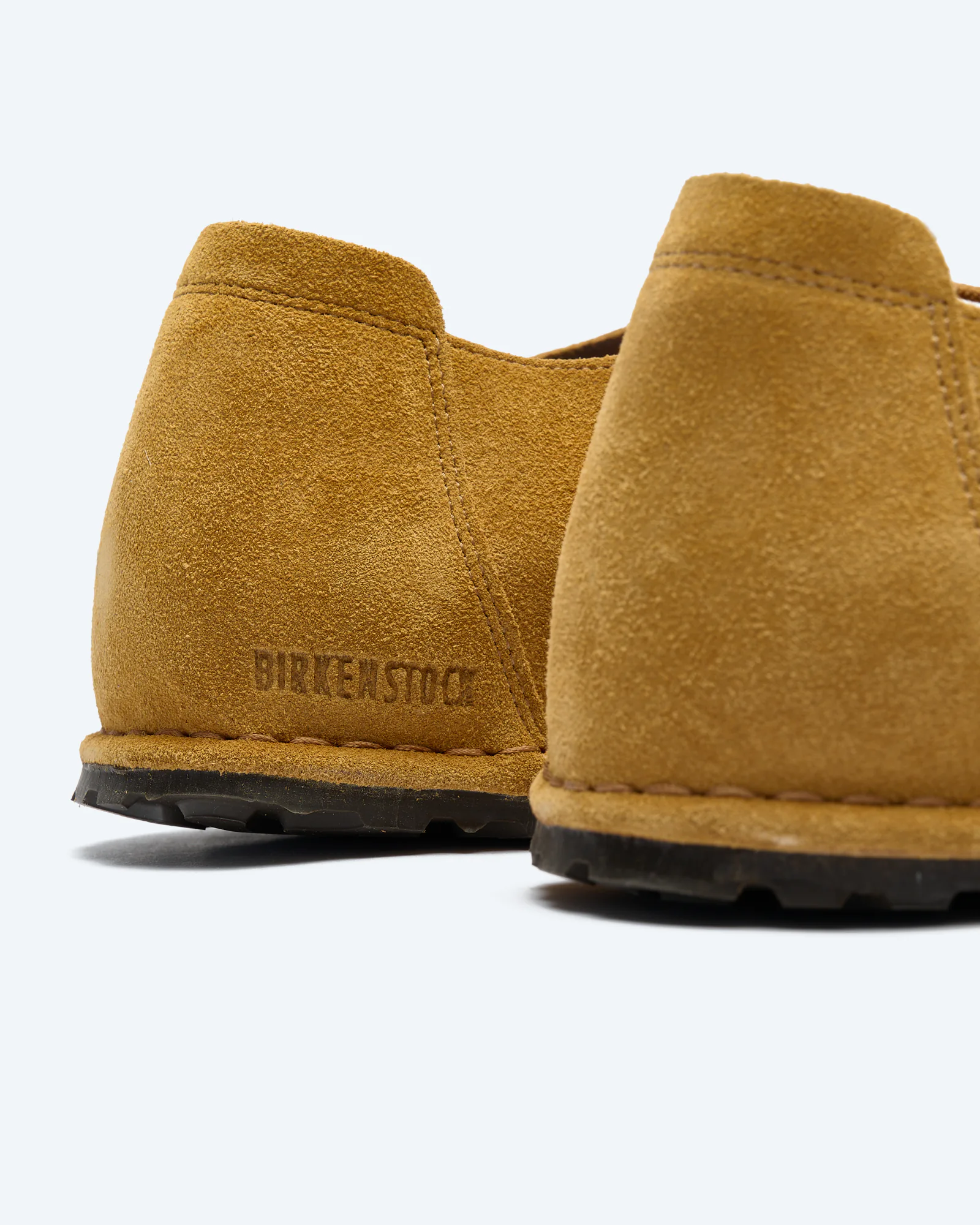 Birkenstock Utti Lace Suede Leather Shoes Cork Brown