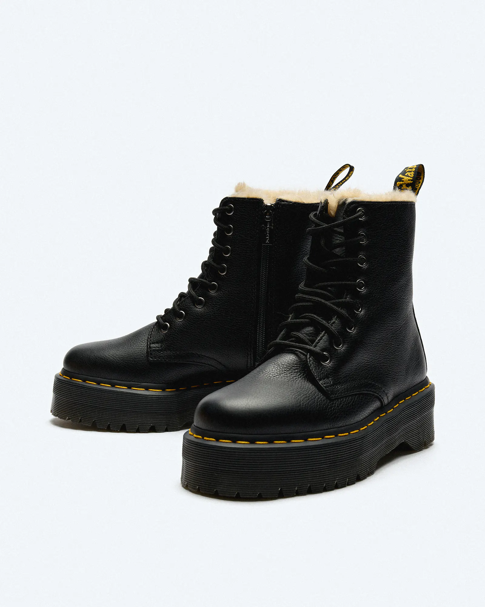 Dr. Martens Jadon FL Plateau Boots Black Dr. Martens Jadon FL Plateau Boots Black