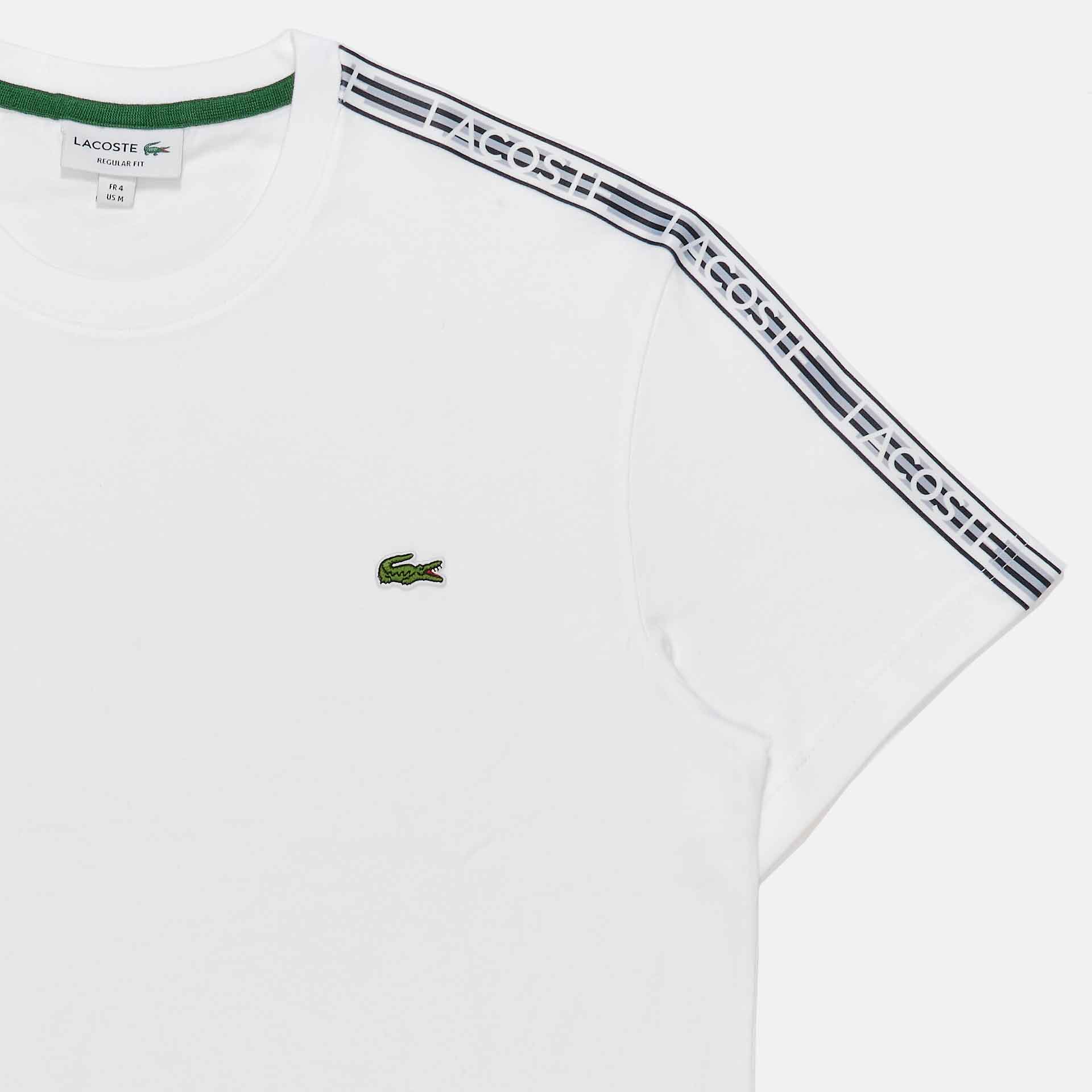 Lacoste Tape T-Shirt White