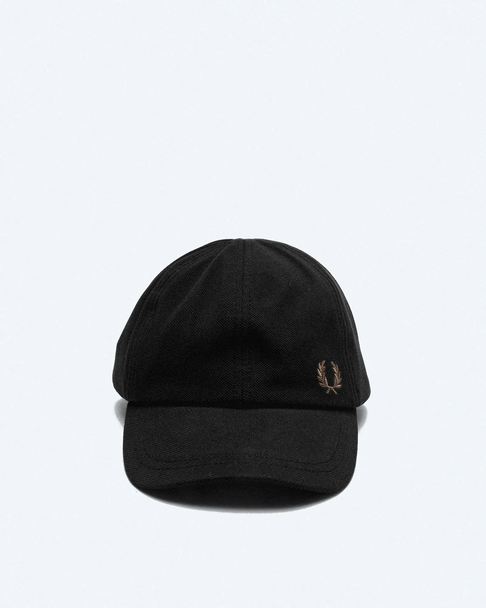Fred Perry Pique Classic Cap Black/Shaded Stone