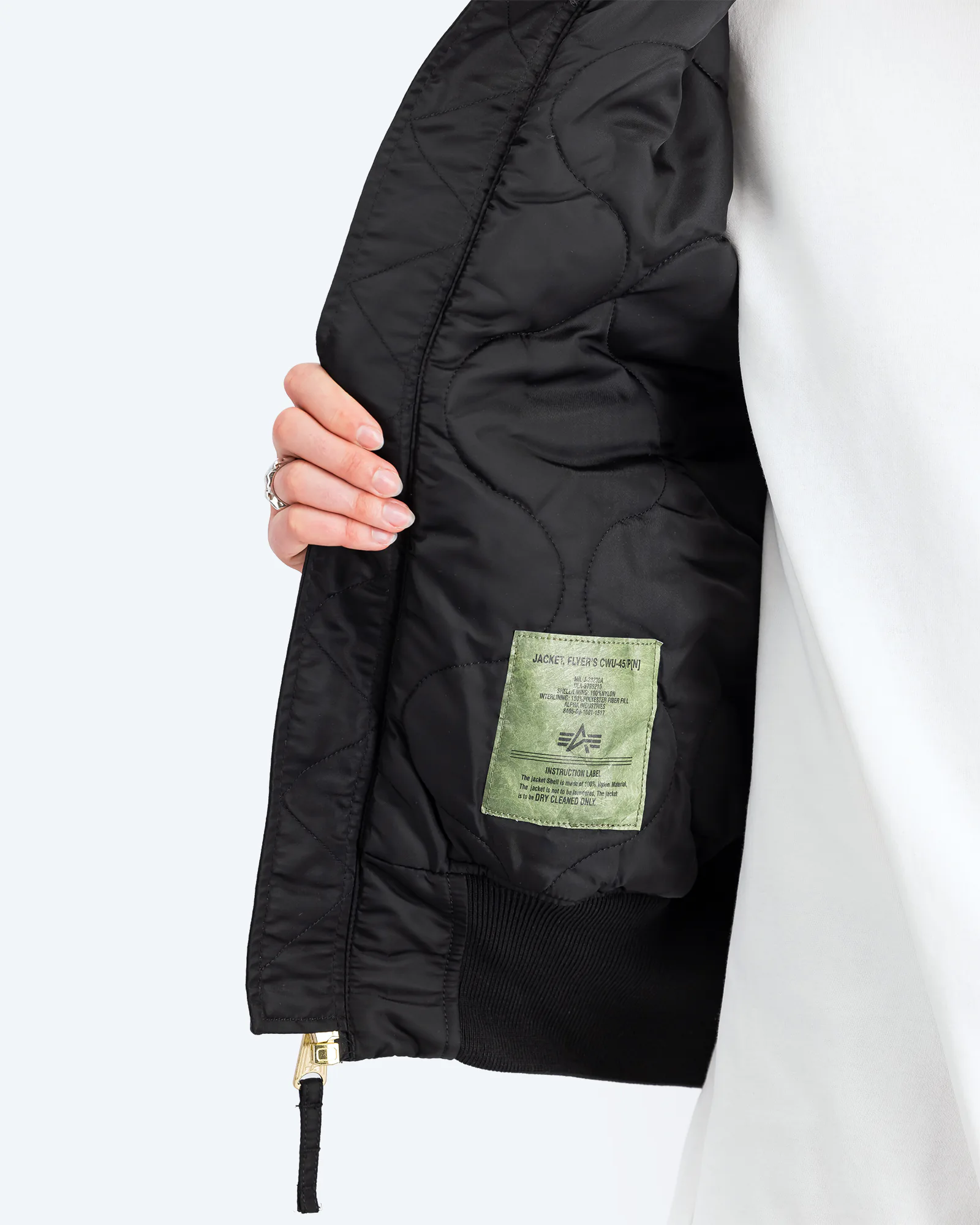 Alpha Industries CWU-45 Heritage Jacket Black