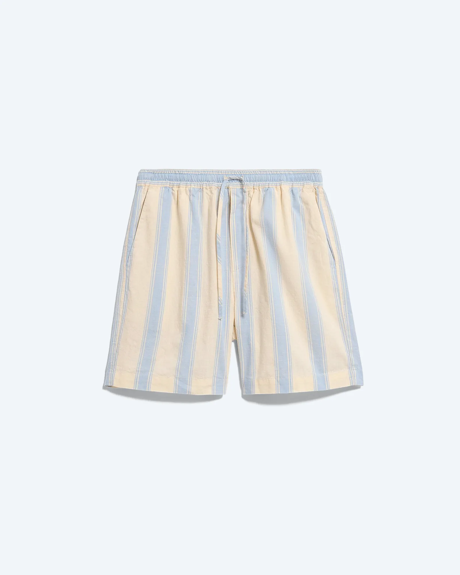 ARMEDANGELS Striped Shorts Wedgwood