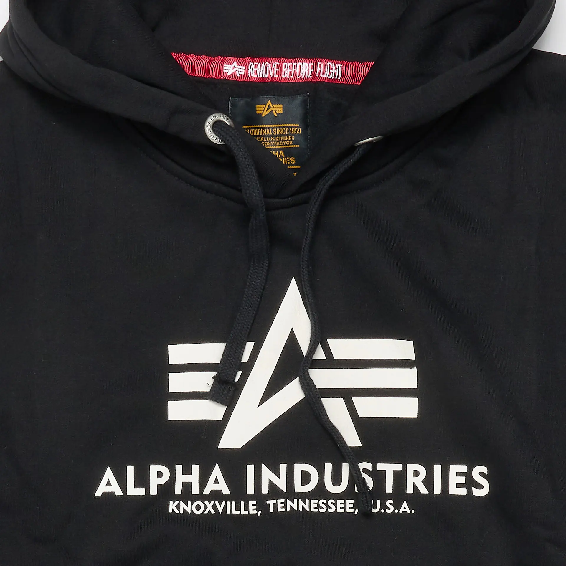 Alpha Industries Basic Hoody Black