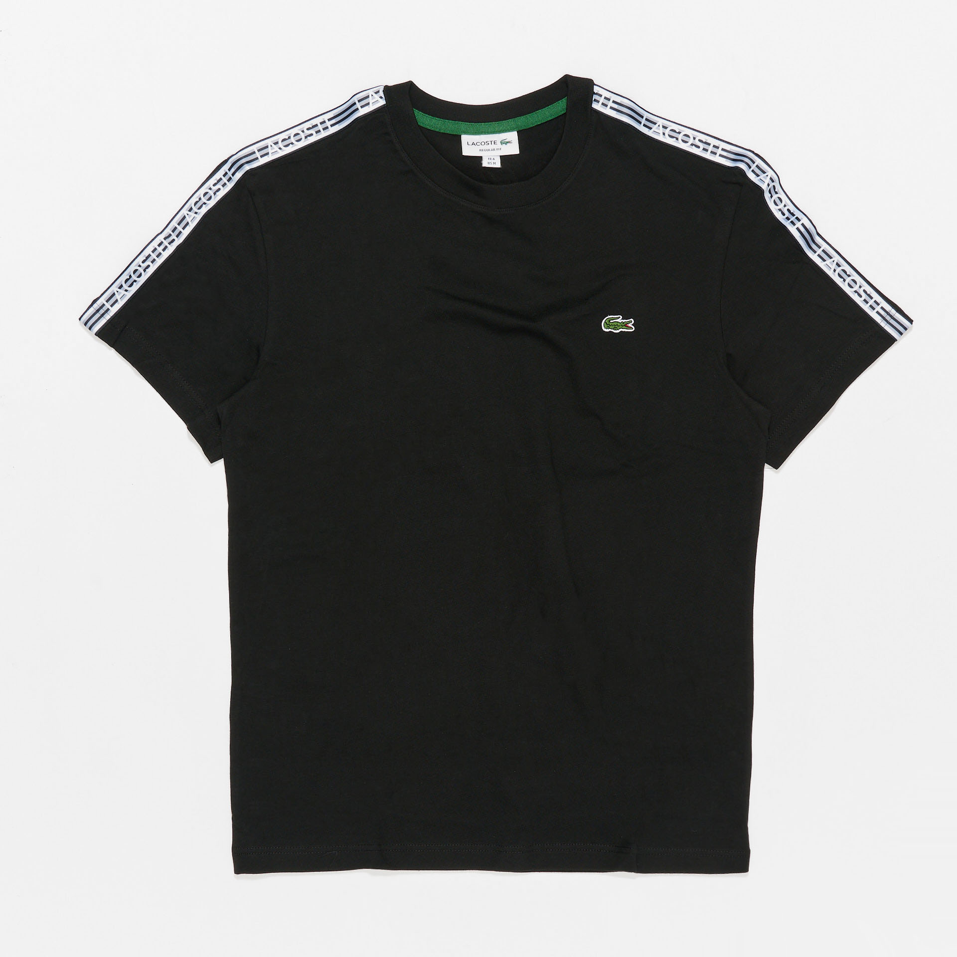 Lacoste Tape T-Shirt Black