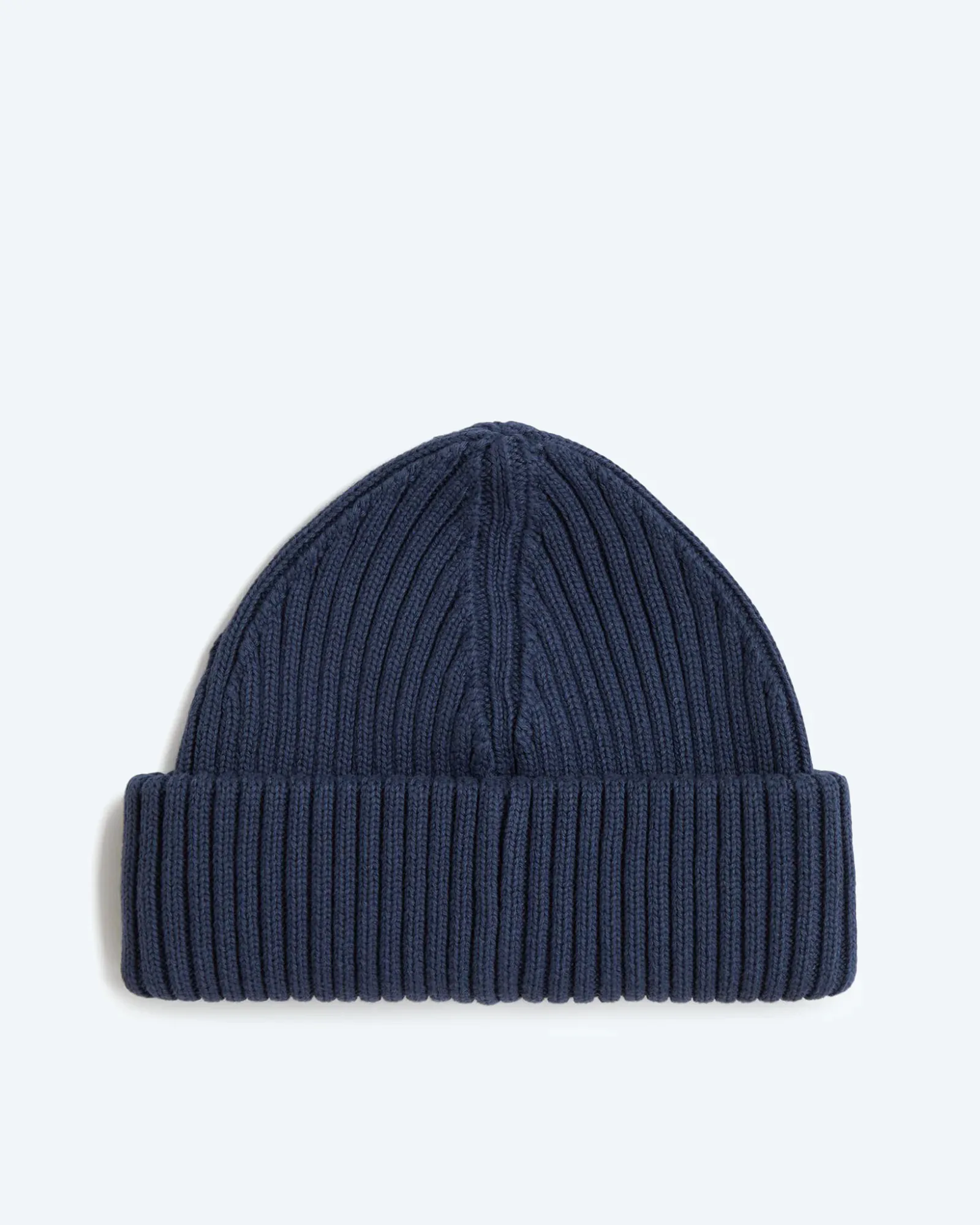 Fred Perry Cotton Ribbed Beanie Dark Airforce