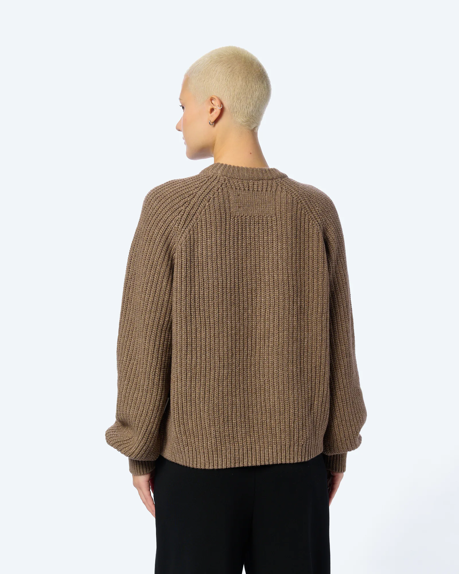 ARMEDANGELS KAAGI Knit Sweatshirt Cinnamon Dust Melange
