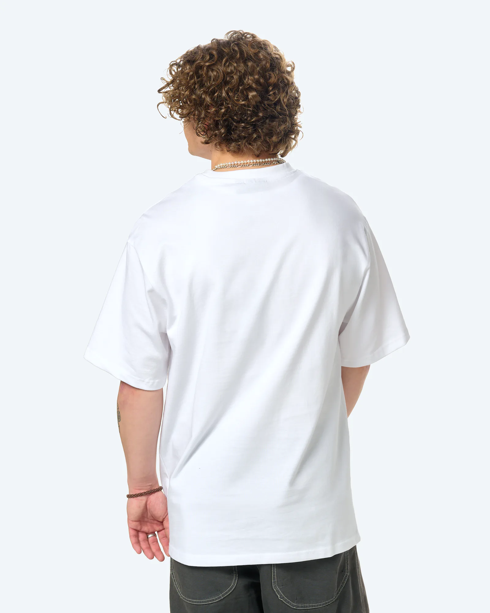 Colucci Logo T-Shirt College Light White/Aop Multi