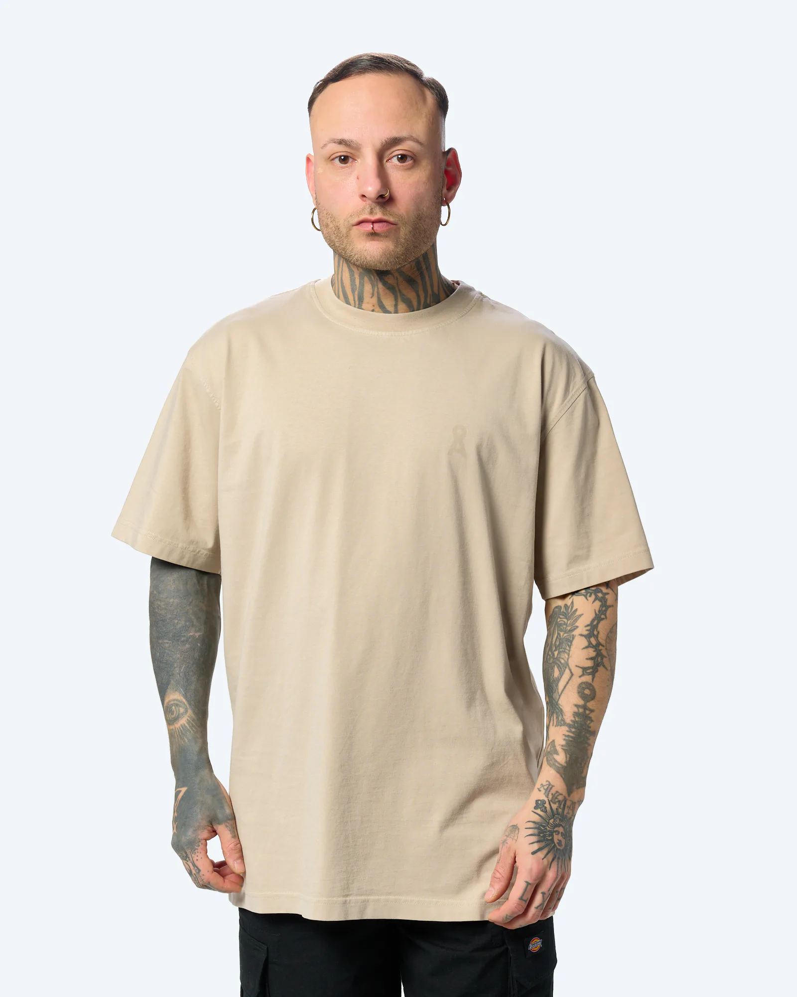 ARMEDANGELS ICONIC Å MAARKOS GD T-Shirt Sand Stone Washed