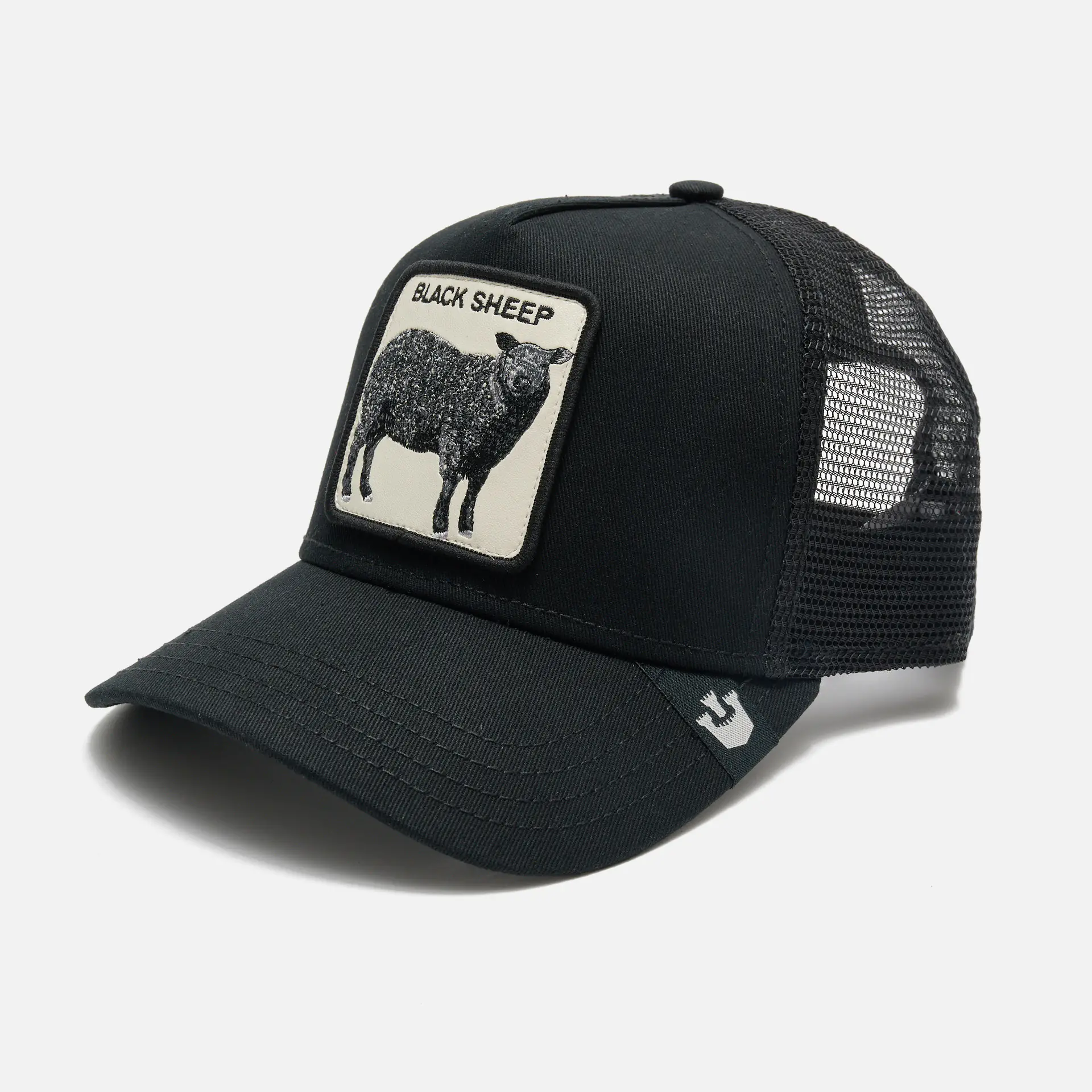 Goorin Bros The Black Sheep Baseball Trucker Cap Black