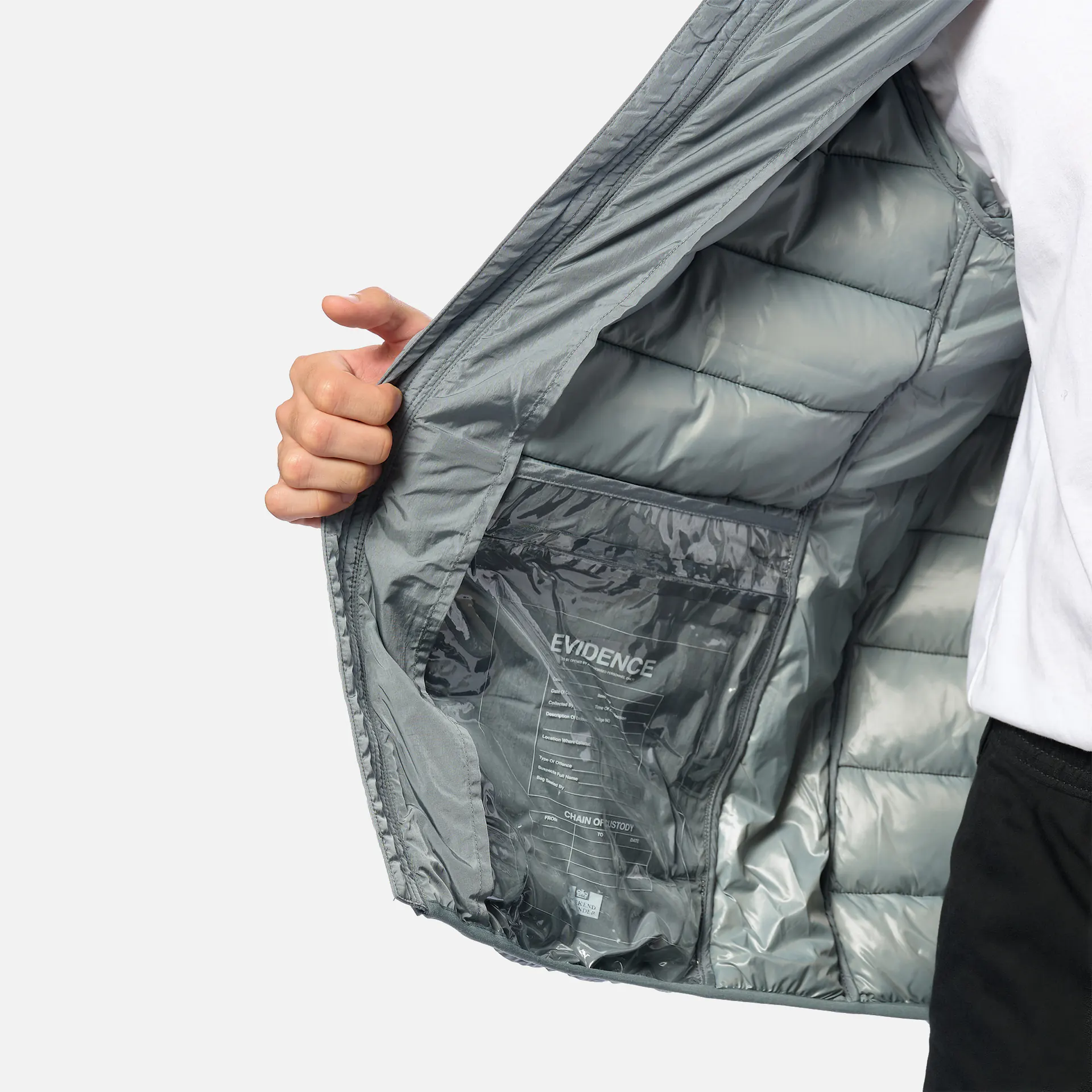 Weekend Offender La Guardia Jacket Grey