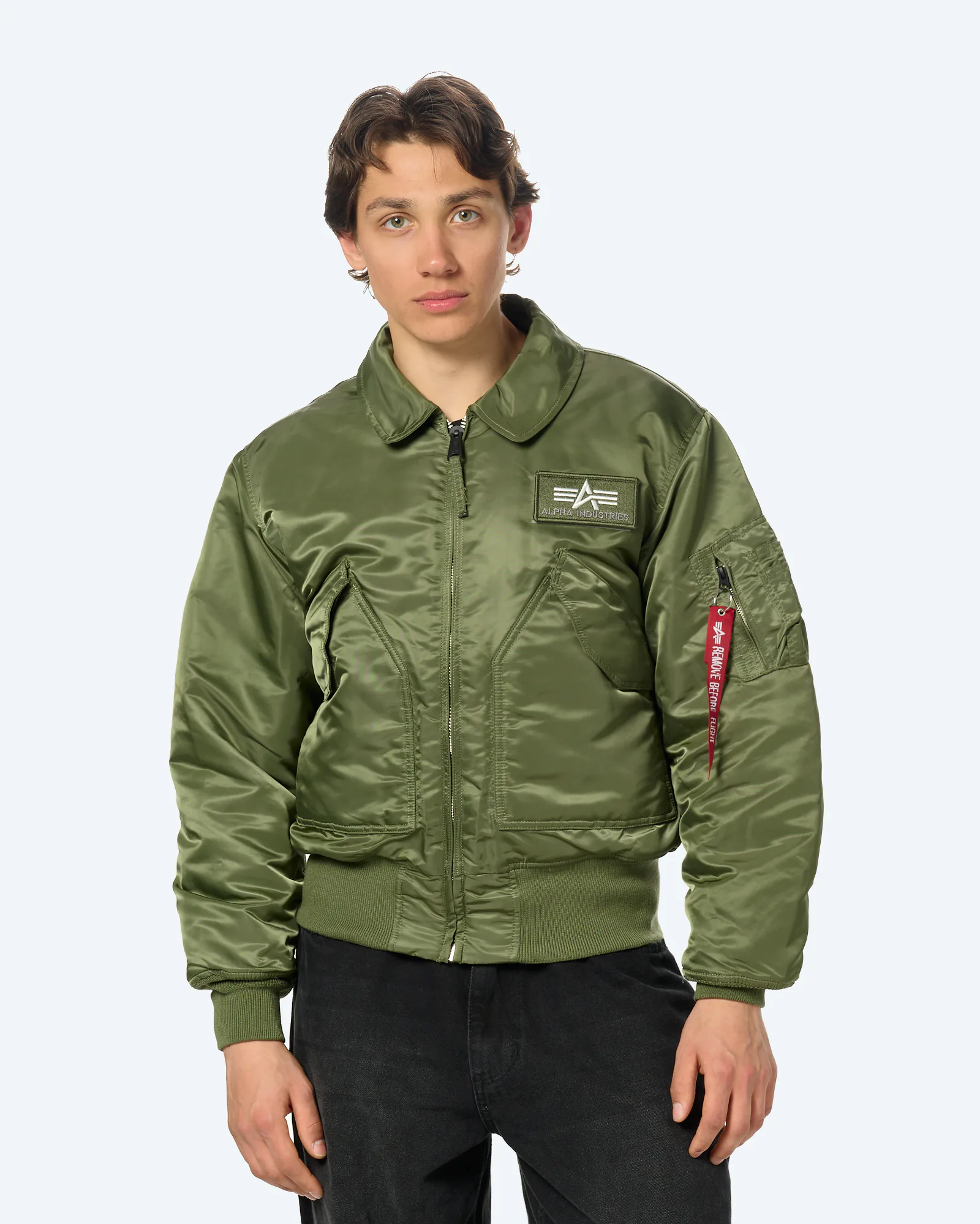 Alpha Industries CWU-45 Heritage Jacket Sage Green 