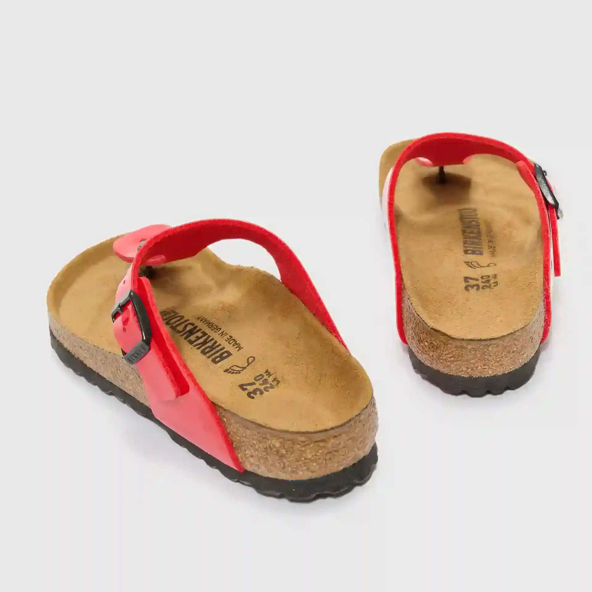 Birkenstock Gizeh BS Sandals Patent Cherry