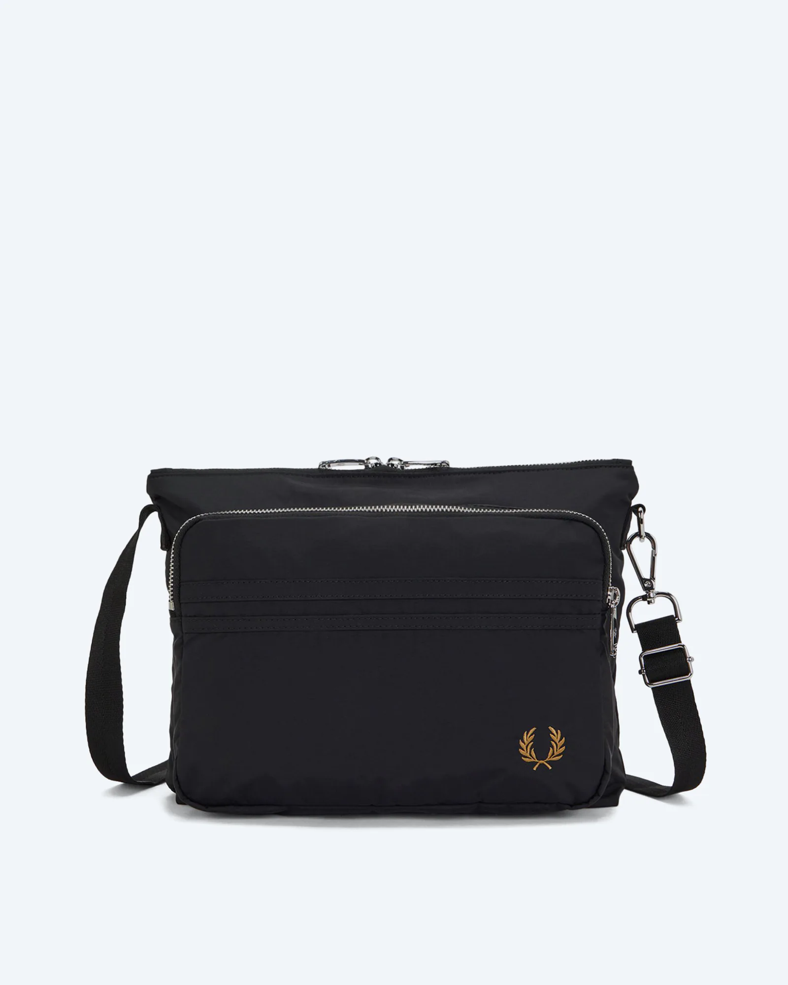 Fred Perry Brentham Crossbody Bag Black