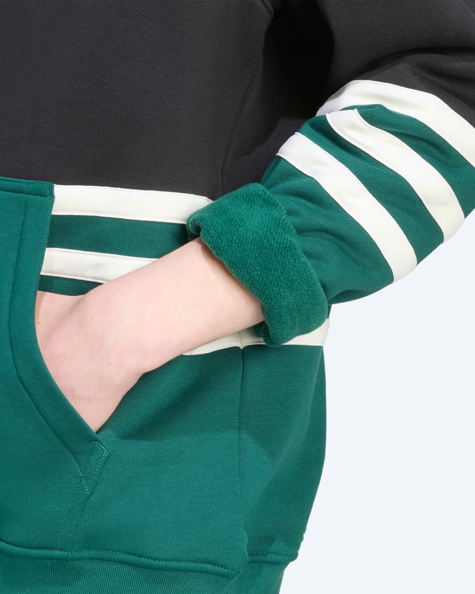 adidas Originals Archive Hoodie Black/Collegiate Green
