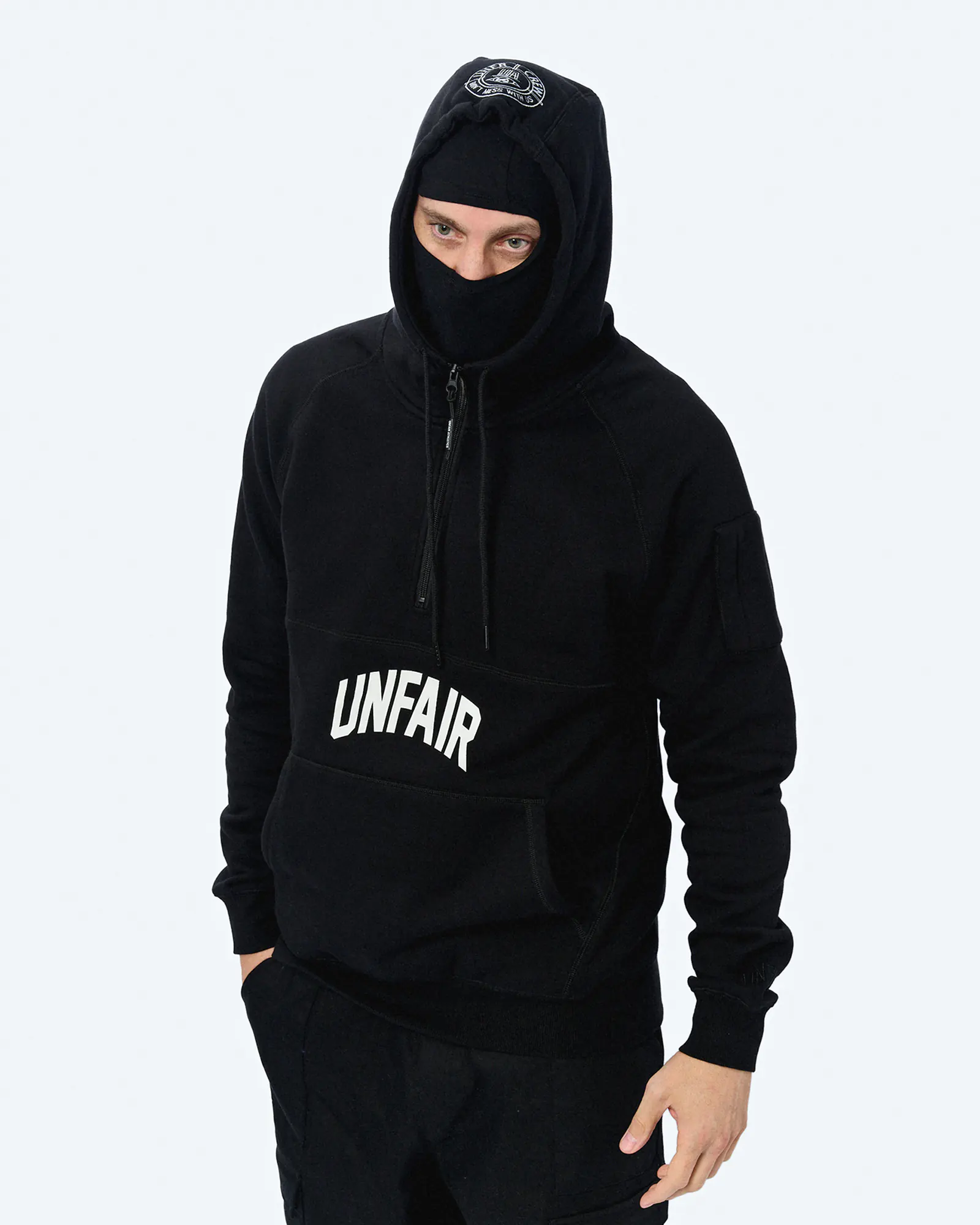 Unfair Athletics Unfair Ninja Zipper Black Unfair Athletics Unfair Ninja Zipper Black