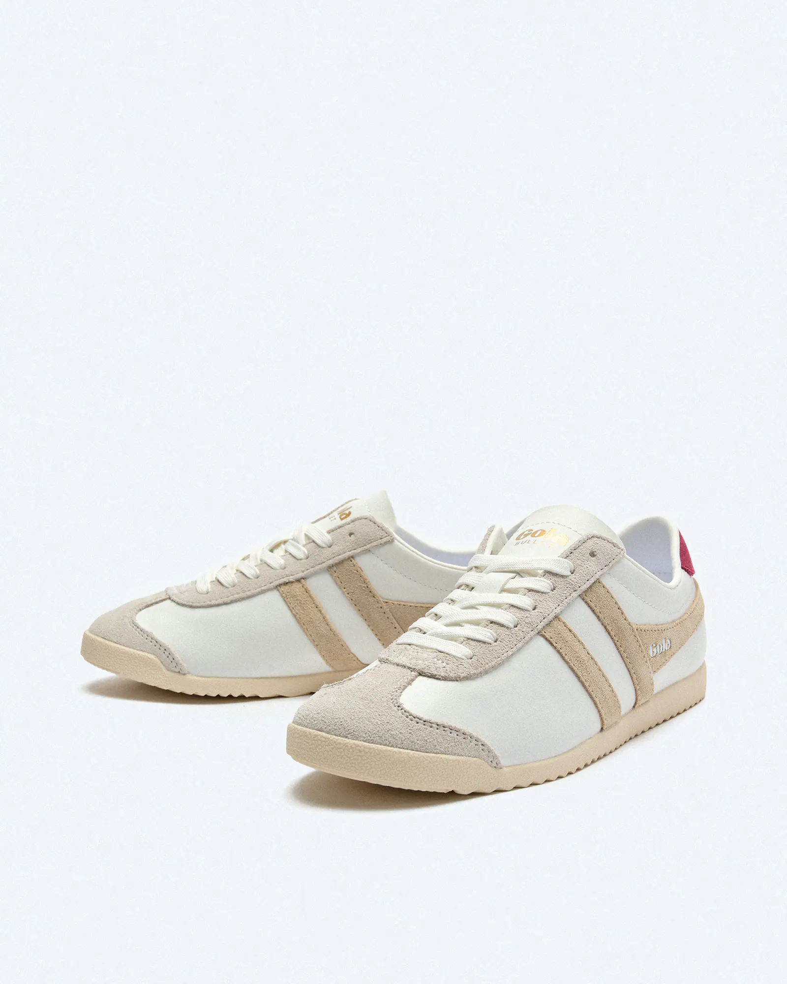 Gola Bullet Pure Sneaker White/Bone/Cerise Gola Bullet Pure Sneaker White/Bone/Cerise