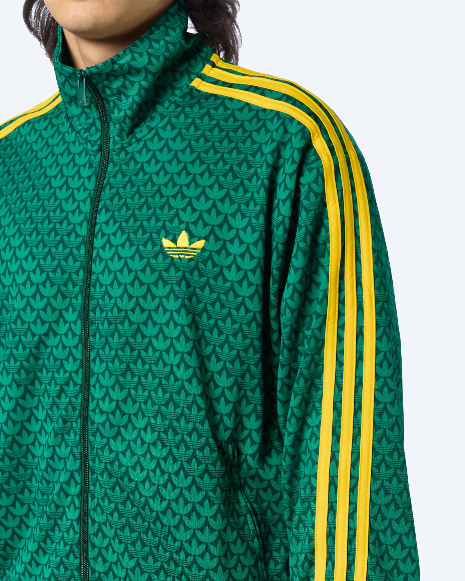 adidas Originals Firebird Monogram Track Jacket Green
