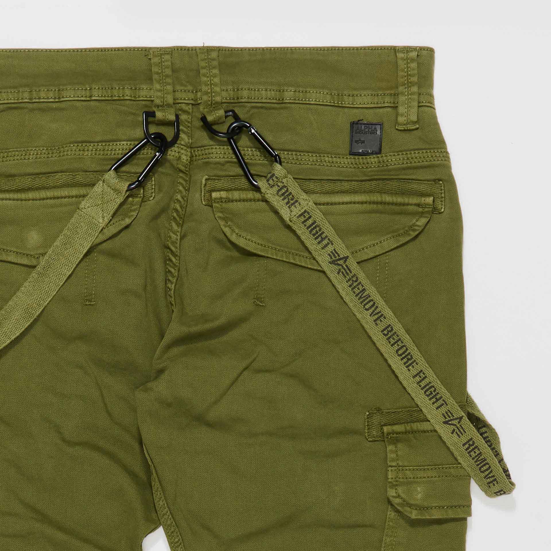 Alpha Industries Utility Cargo Pants Dark Olive