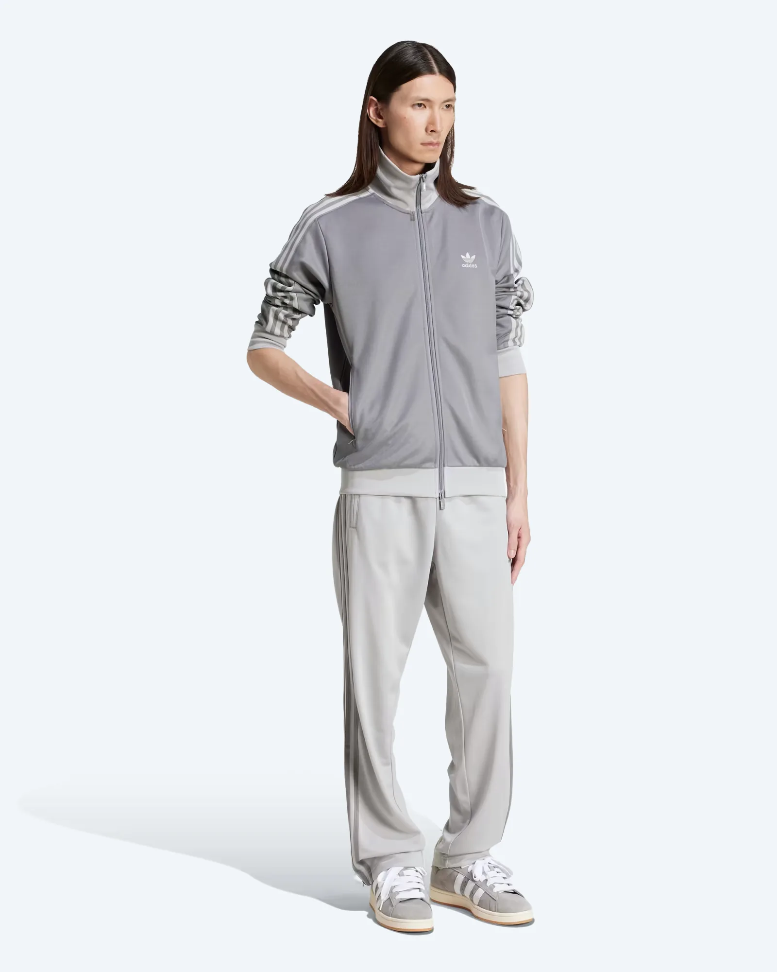 adidas adicolor Classic Beckenbauer Track Jacket Grey Three/Grey Two