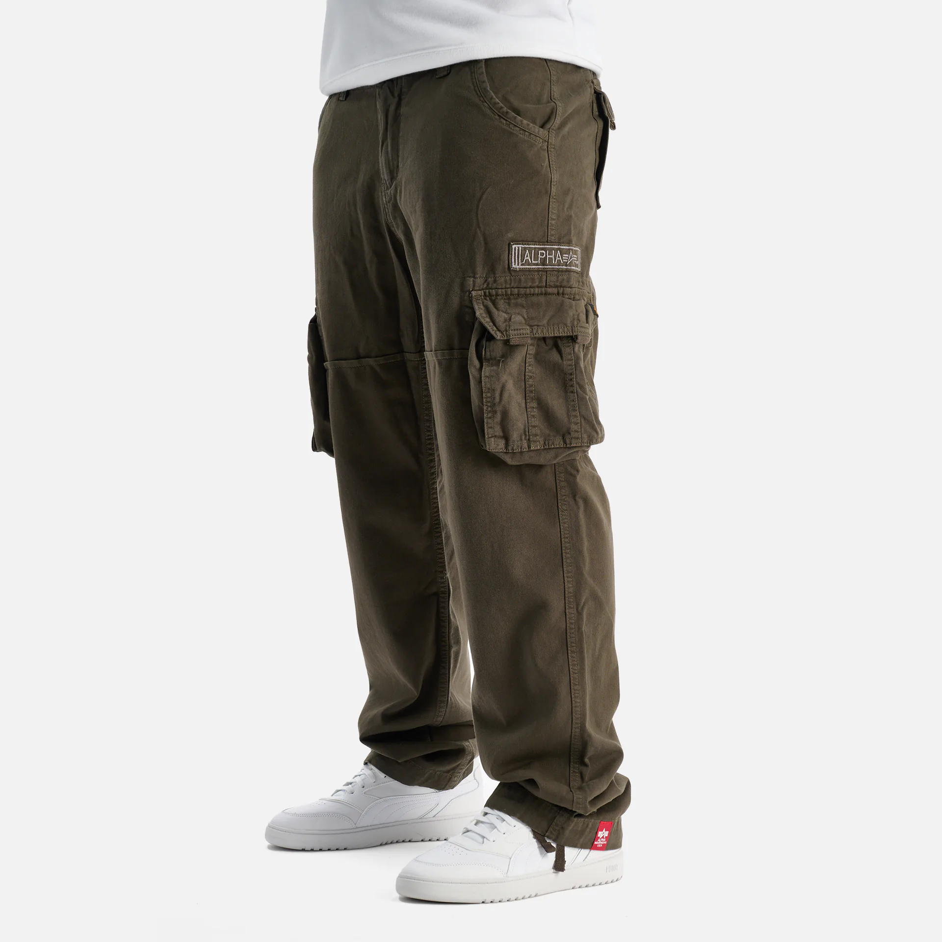 Alpha Industries Jet Cargo Pant Grey Black