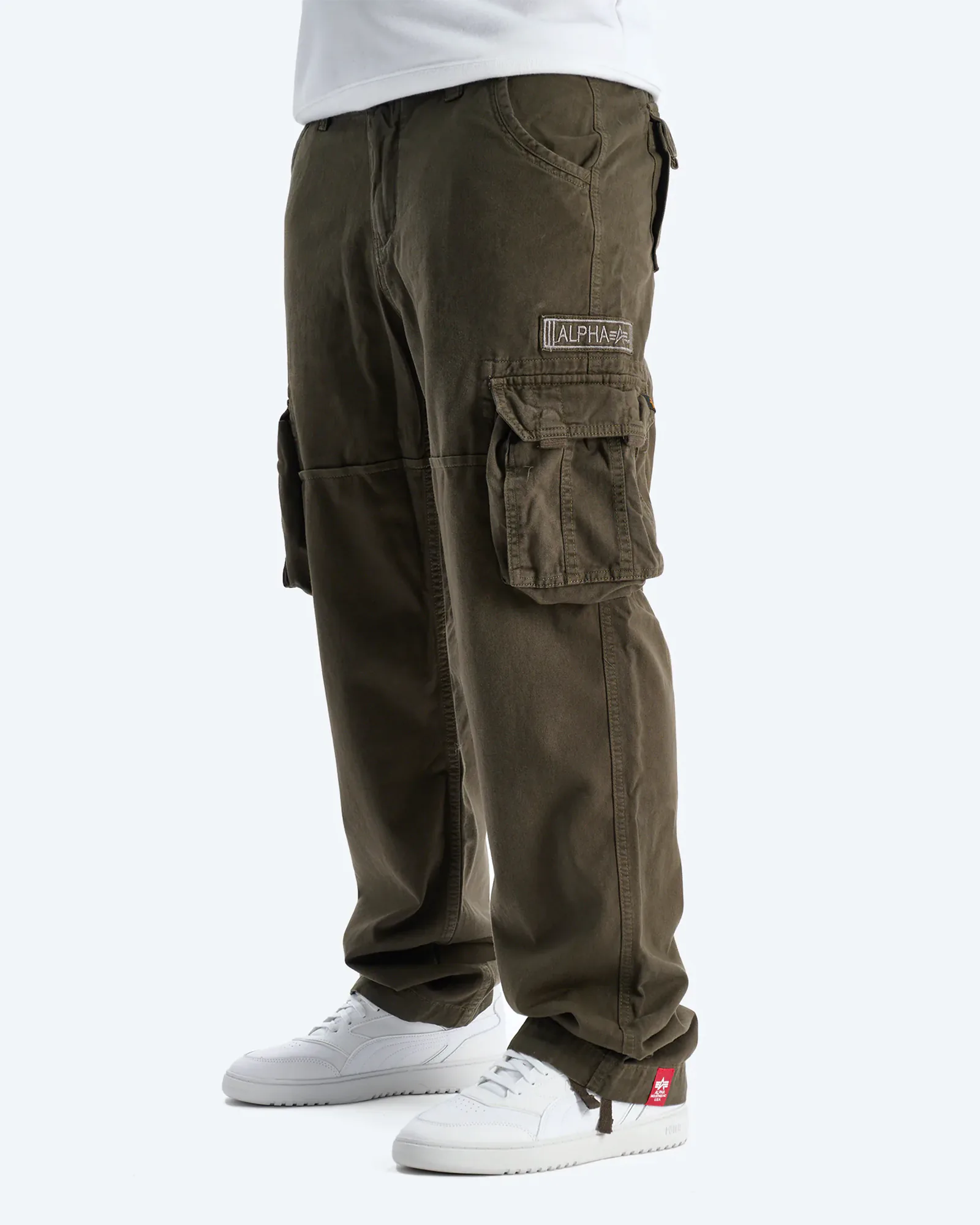Alpha Industries Jet Cargo Pant Grey Black Alpha Industries Jet Cargo Pant Grey Black