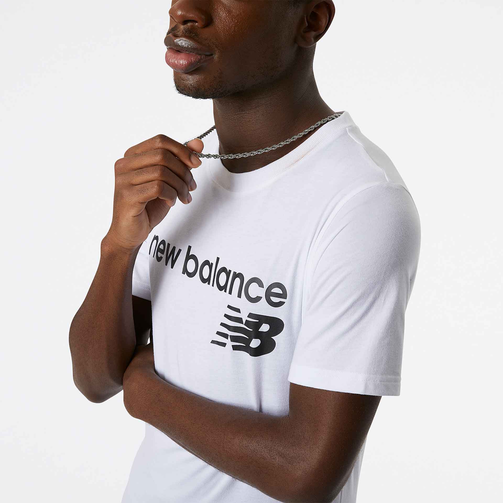 New Balance Classic Core Logo T-Shirt White