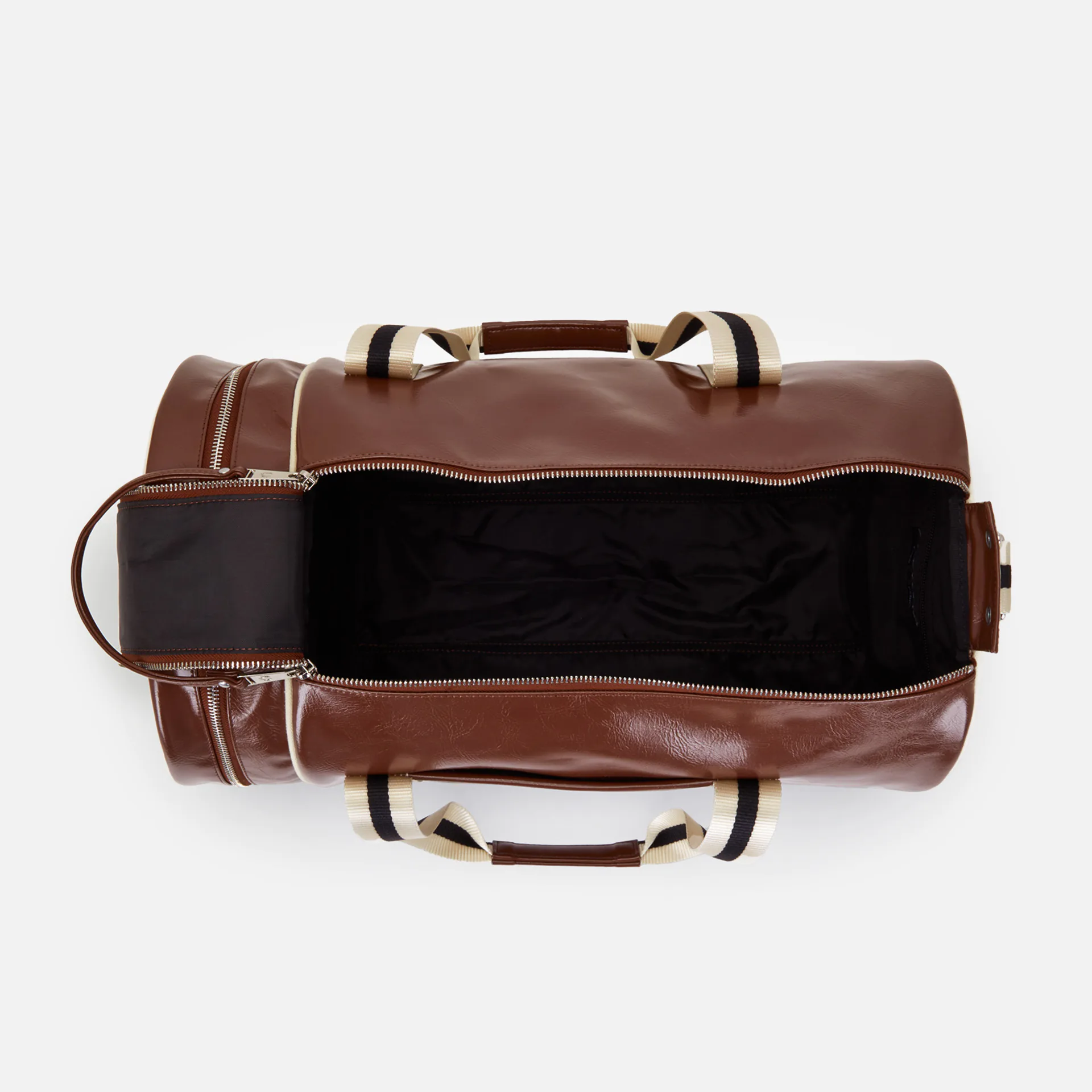 Fred Perry Classic Barrel Bag Whiskey Brown