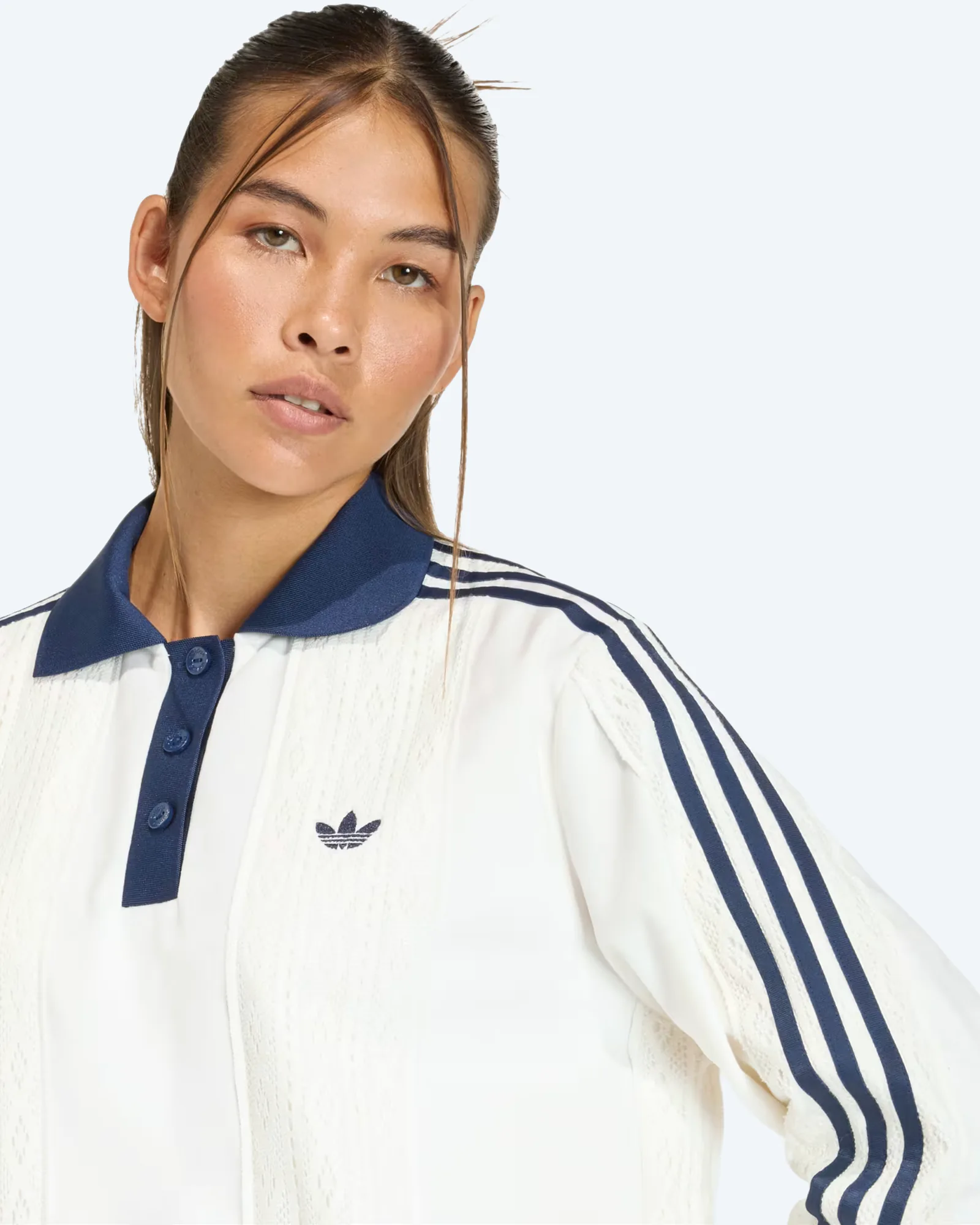 adidas Winterised Longsleeve Jersey Offwhite