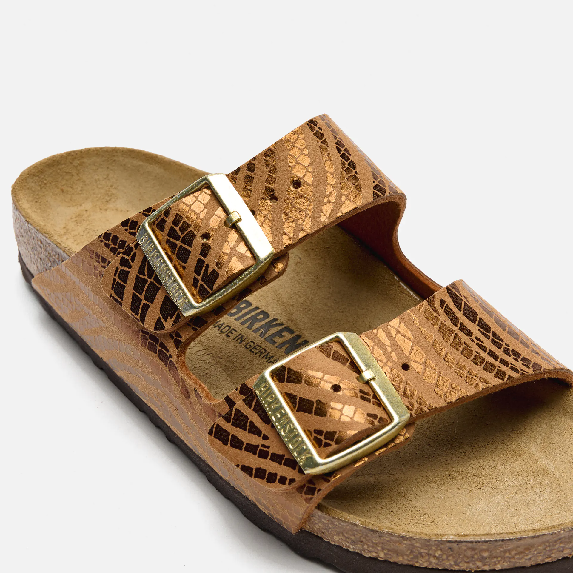 Birkenstock Arizona BS Synthetik (Narrow Fit) Sandals SYN Zebra Pecan
