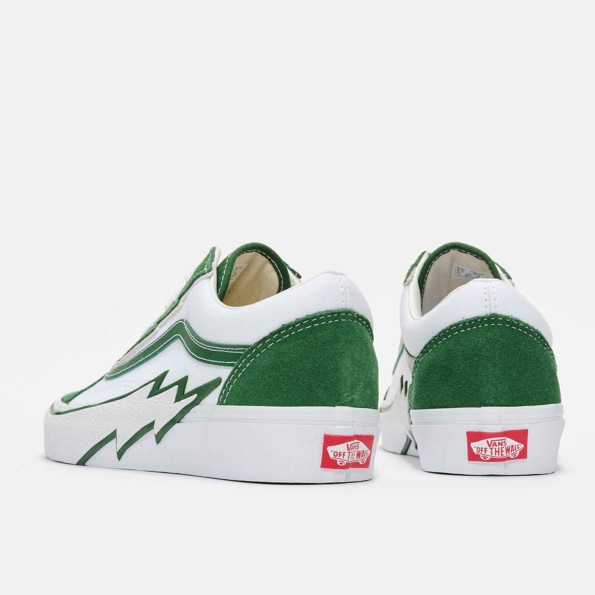 Vans Old Skool Bold 2-Tone Sneaker Green/True White