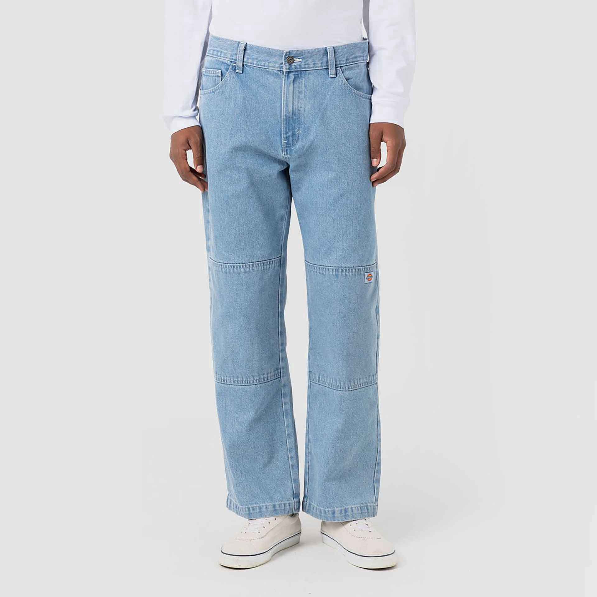 Dickies Double Knee Denim Pant Light Wash