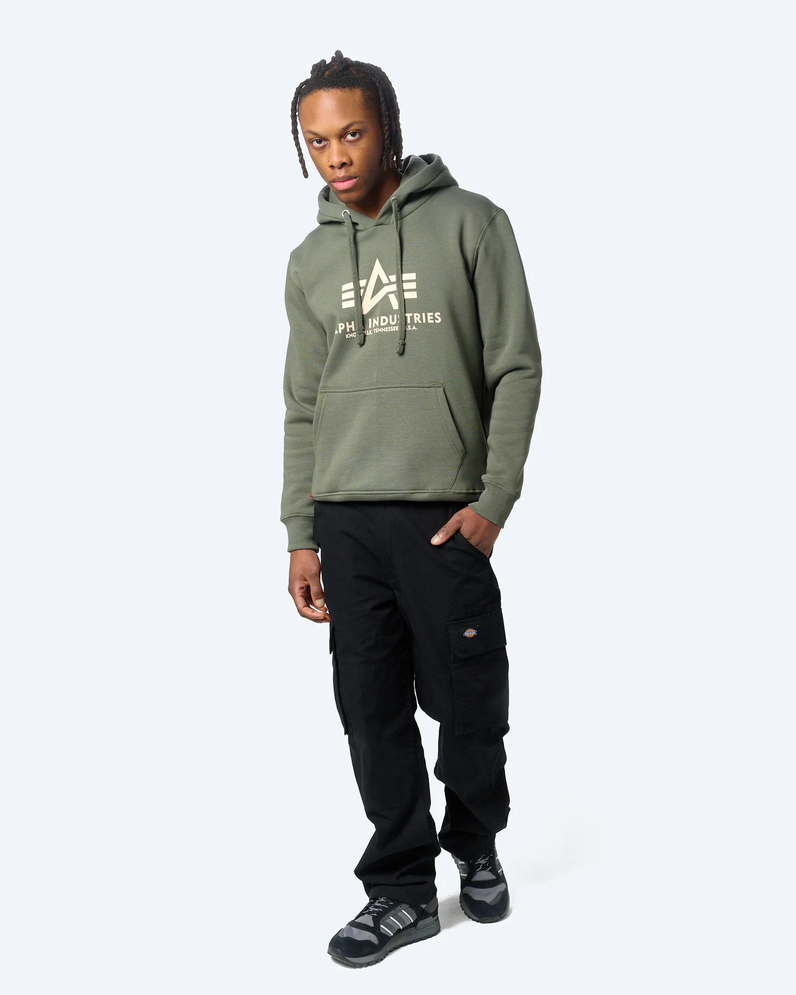 Alpha Industries Basic Hoody Ivy Green