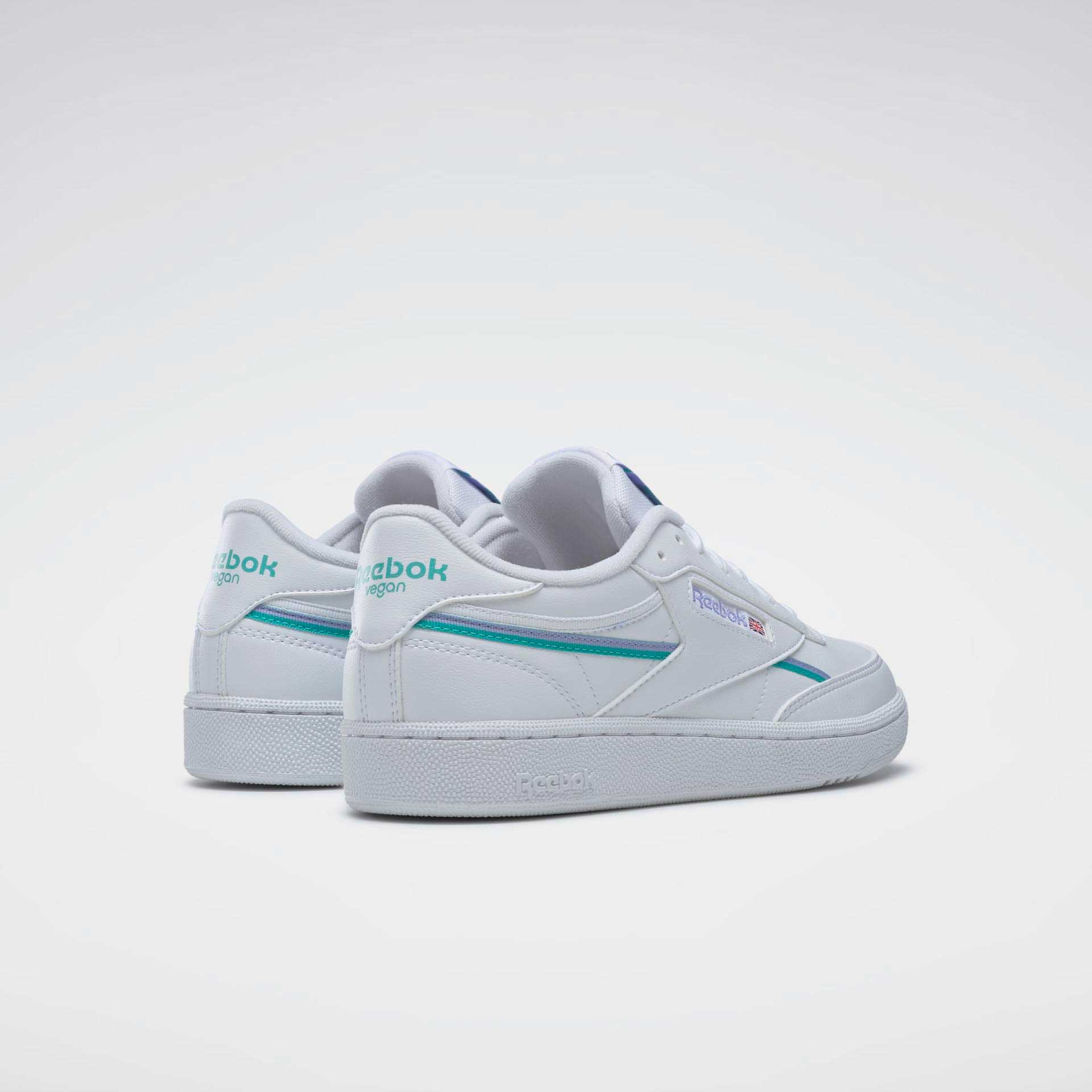 Reebok Club C 85 Sneaker Cloud White / Lilac Glow / Classic Teal