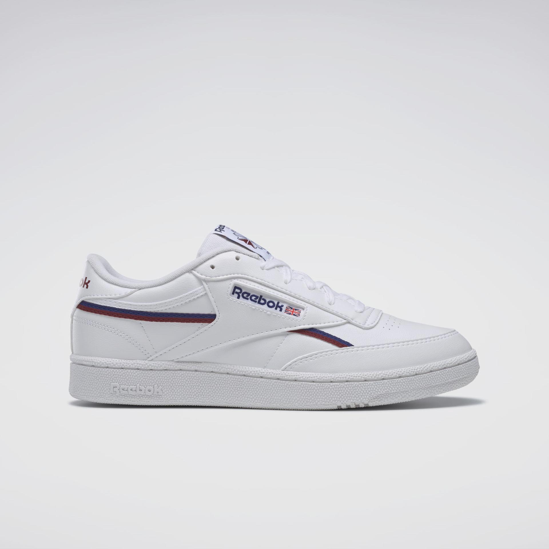 Reebok Club C 85 Vegan  Sneaker Cloud White/Cobalt/Burgundy