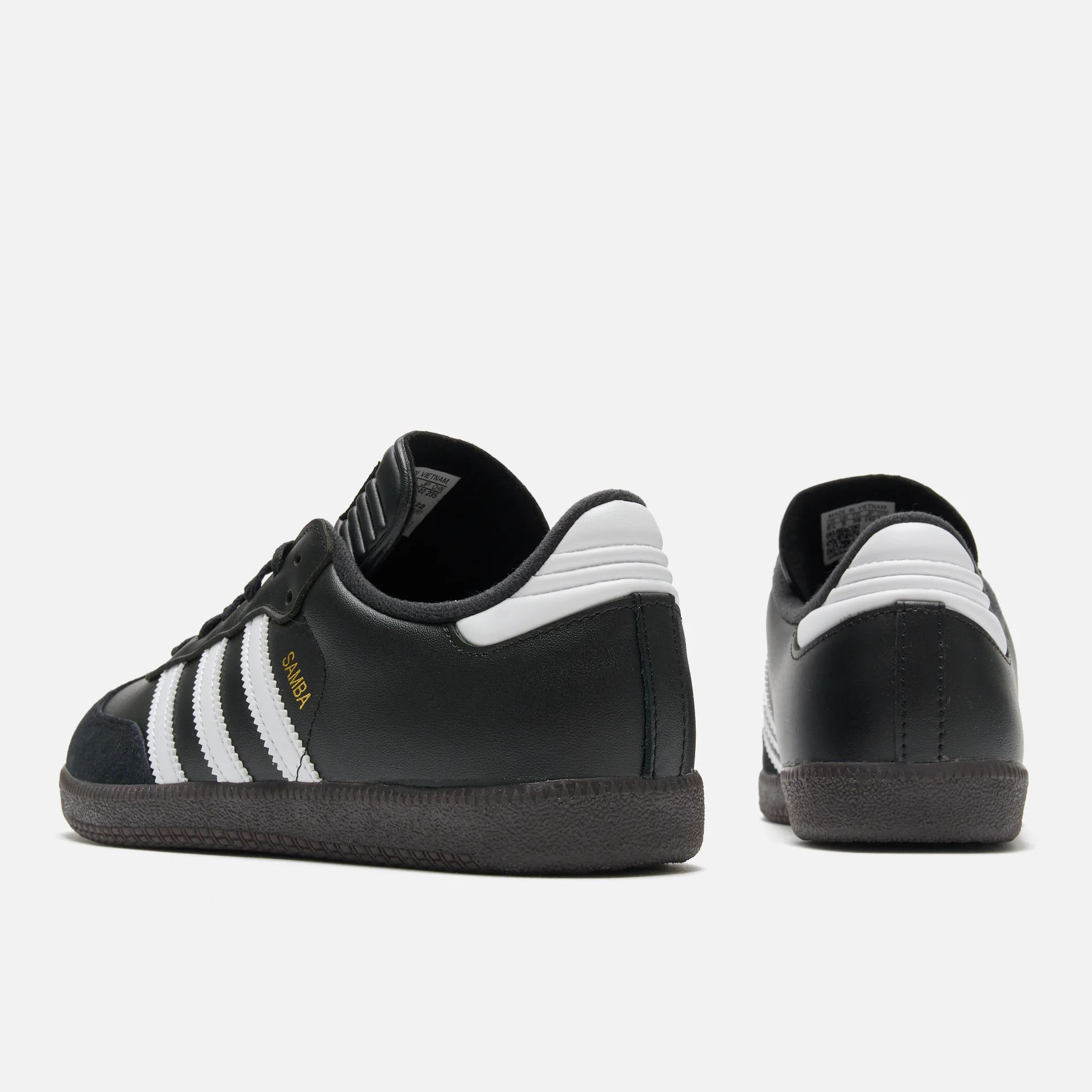 Black suede samba adidas sales