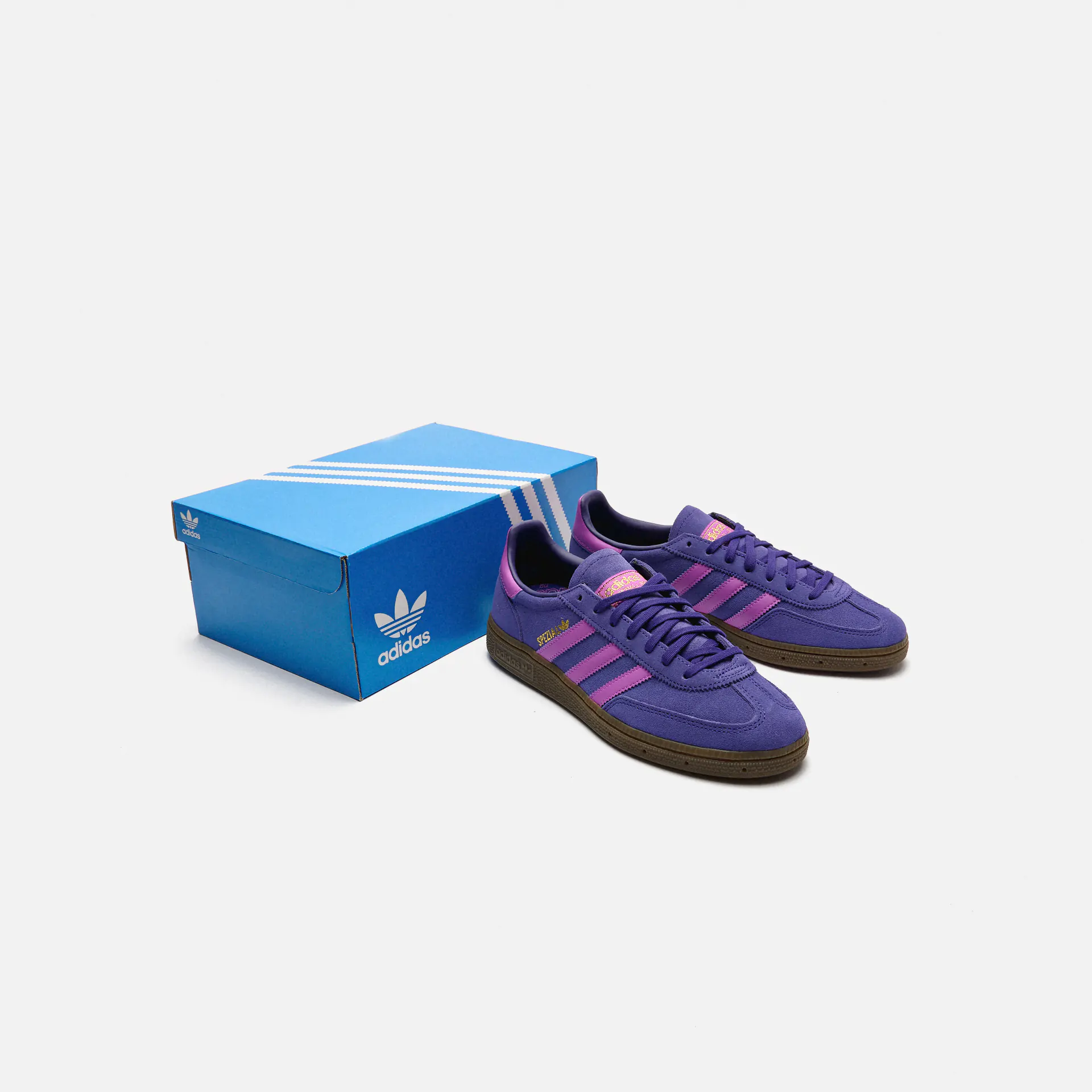 adidas Originals Handball Spezial Sneaker J Purple/Purple Burst/Gum