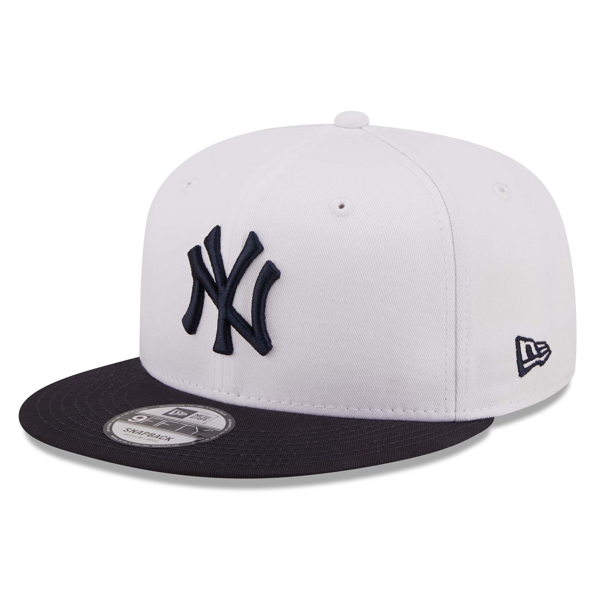 New Era MLB NY Yankees White Crown 9Fifty Snapback Cap White 