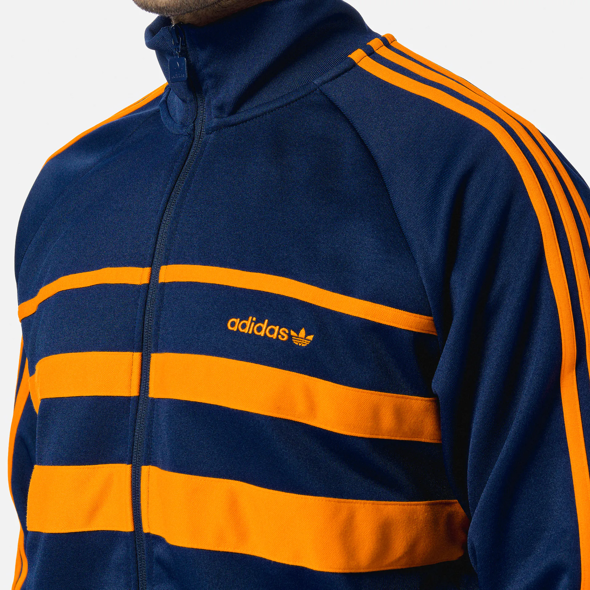 adidas Originals The First Track Jacket Night Indigo/Orange