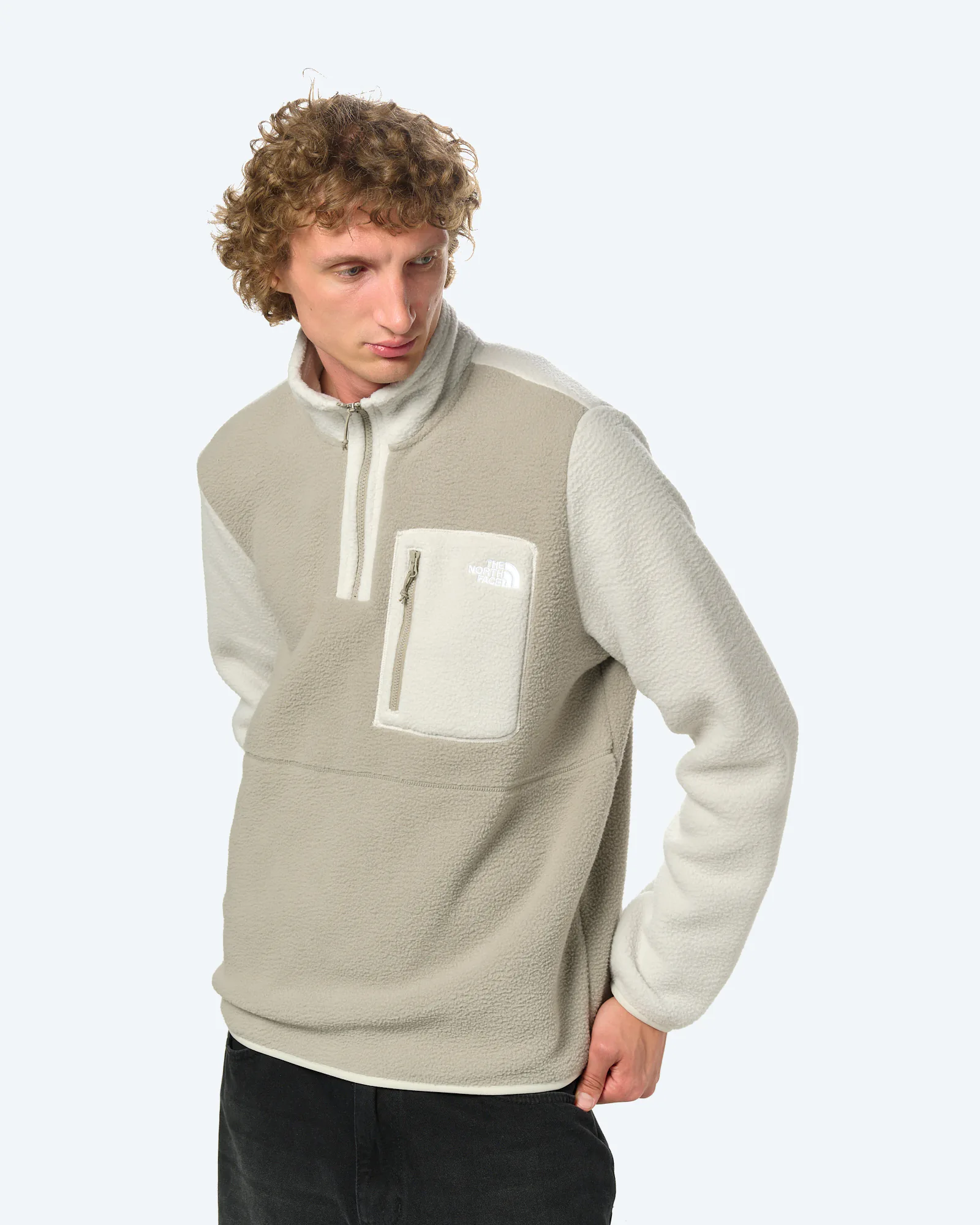 M Yumiori 1/4 Zip Stone Slab/Cumu