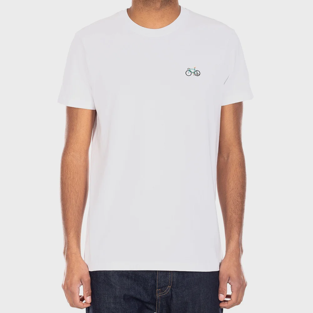 Iriedaily Peaceride Embroidered T-Shirt White