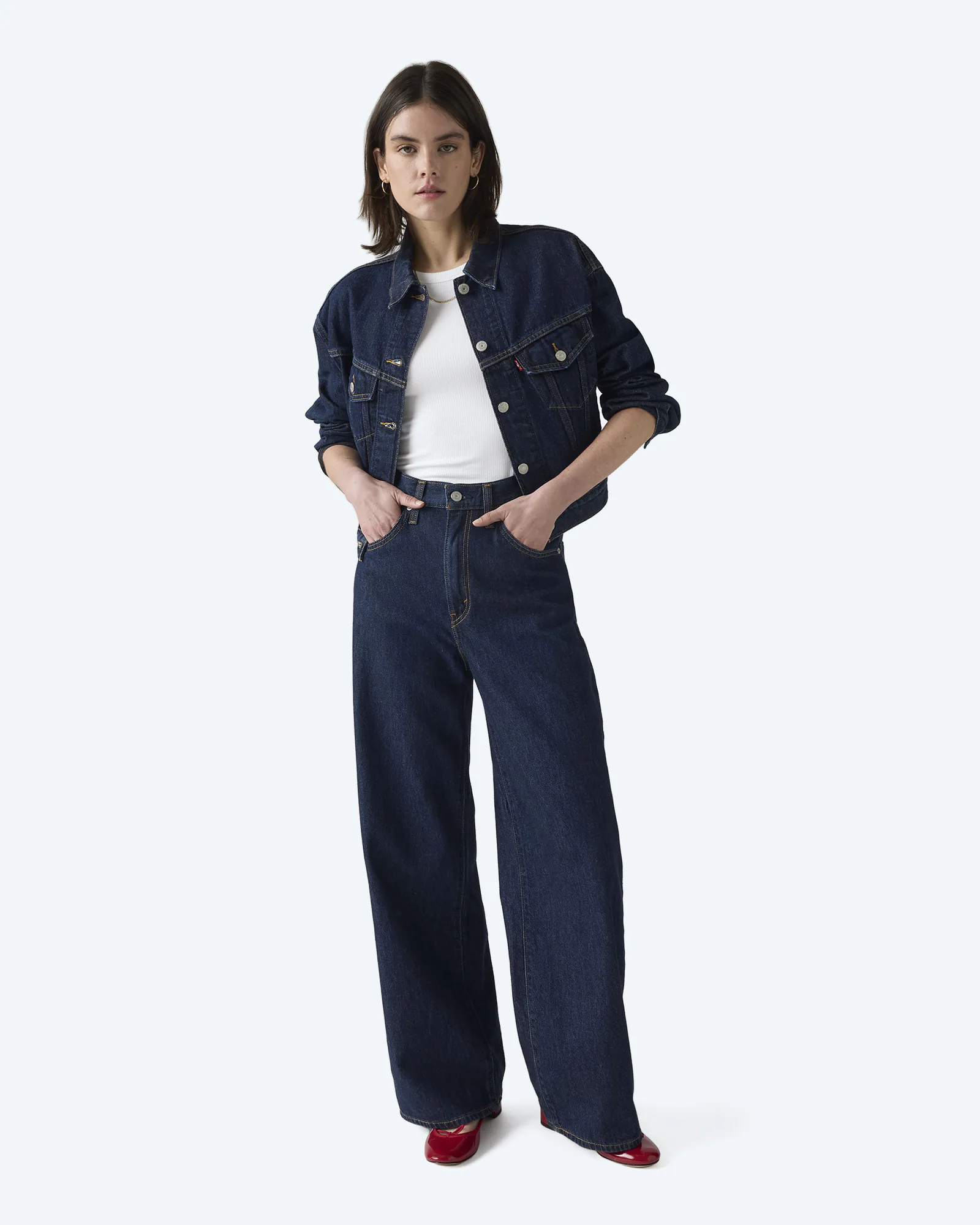 Cinch Baggy Dark Indigo Flat Finish Jeans Reign Of The Rinse