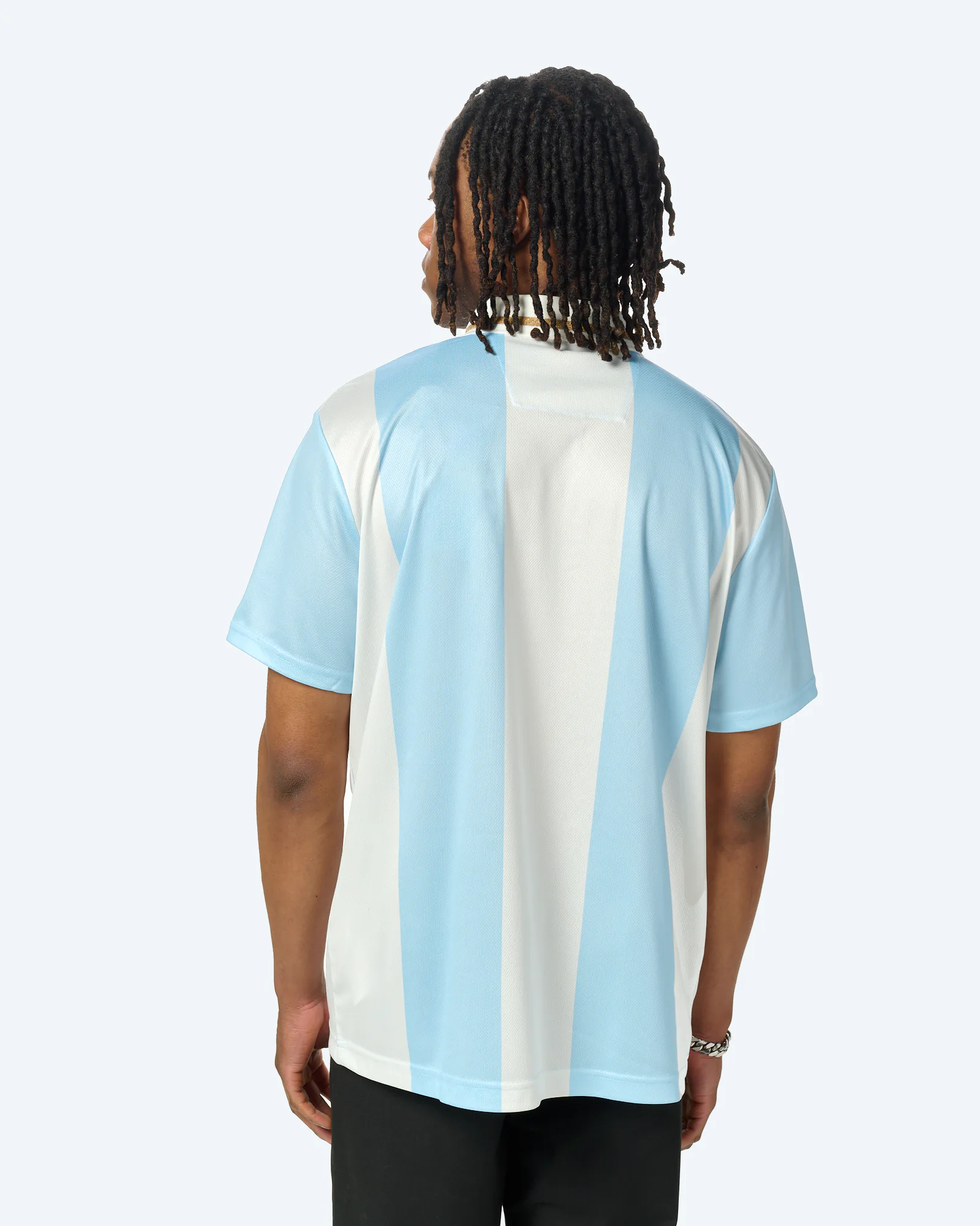 Weekend Offender Moulay Football Shirt Sky 