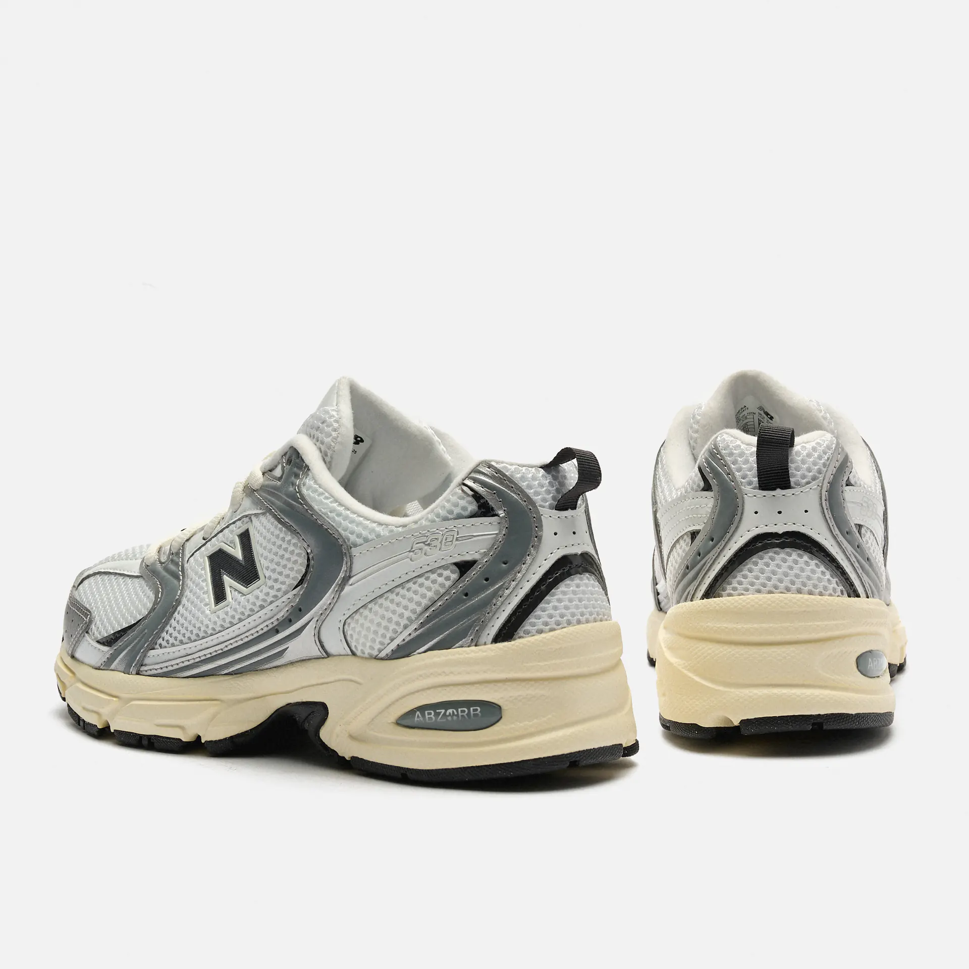 New Balance U530 ESA Sneaker Silver Metallic