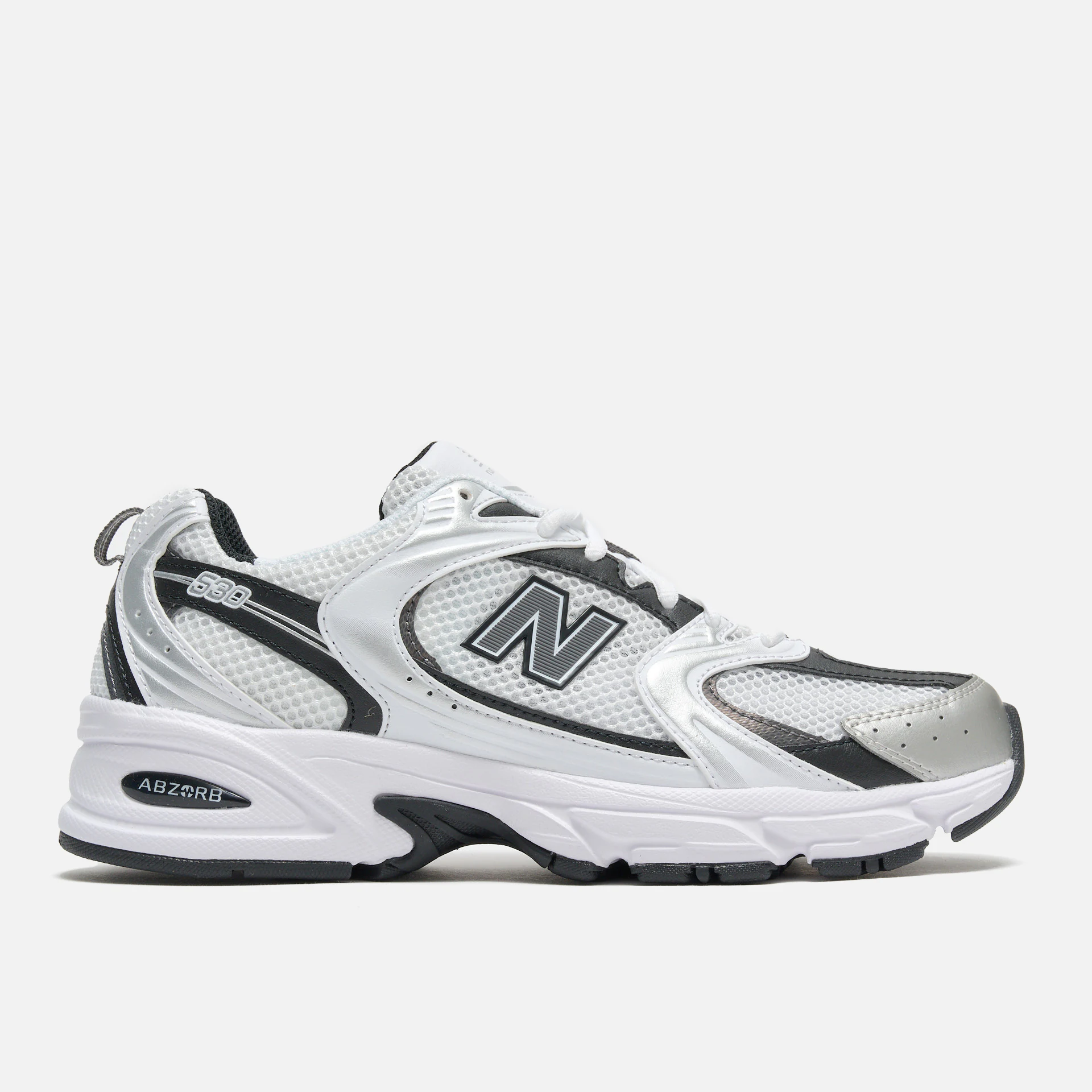 New Balance MR530LB Sneaker White/Silver Metallic